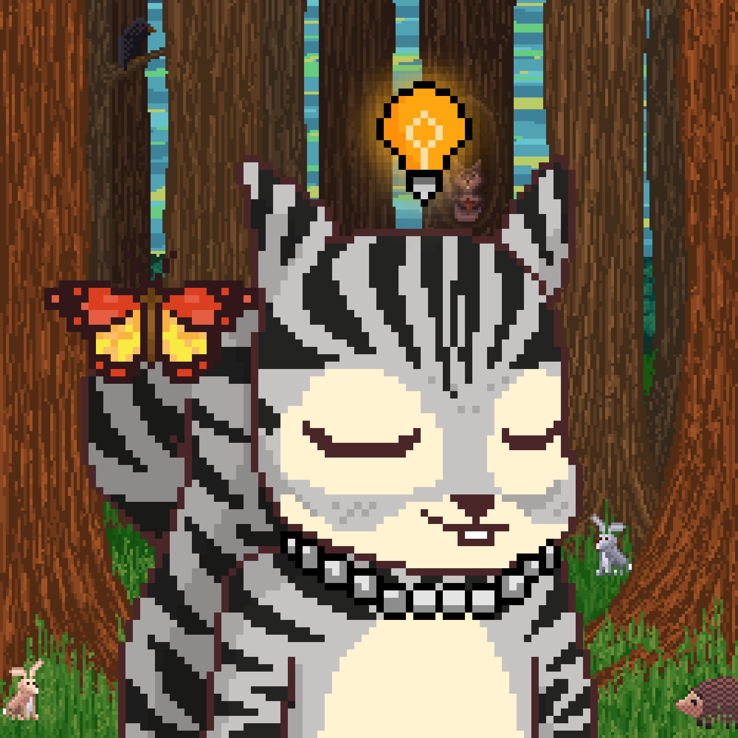 Pixel Squirrels #7231 NFT on Algorand