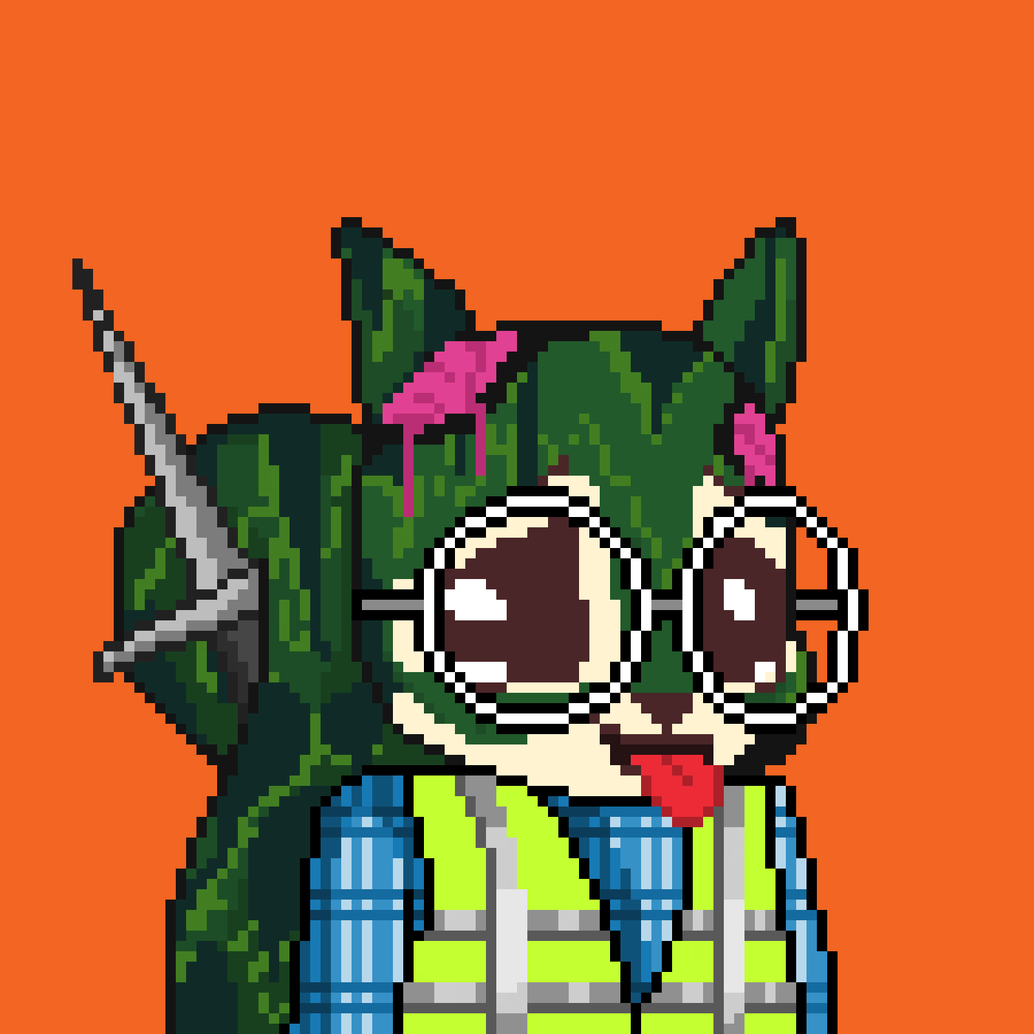 Pixel Squirrels #7236 NFT on Algorand