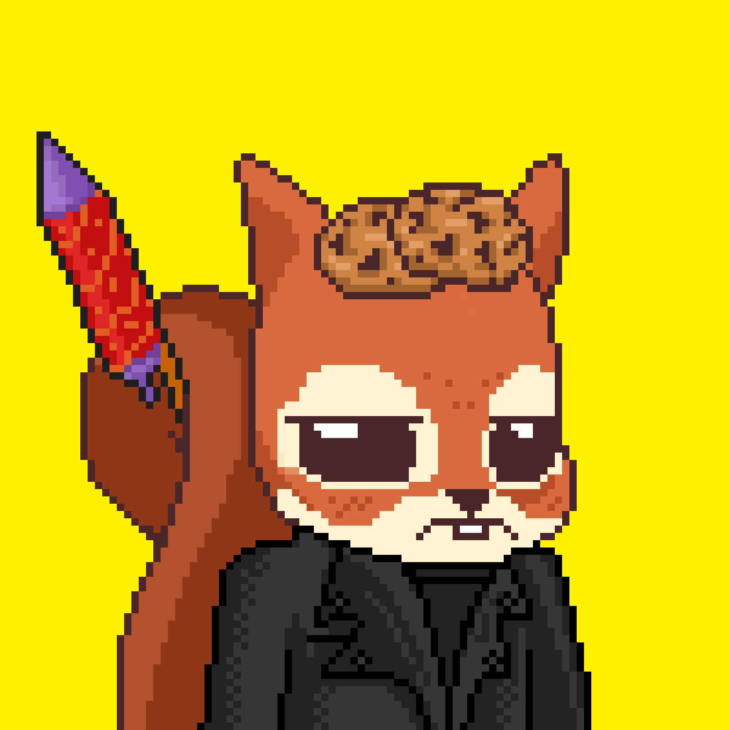 Pixel Squirrels #7237 NFT on Algorand