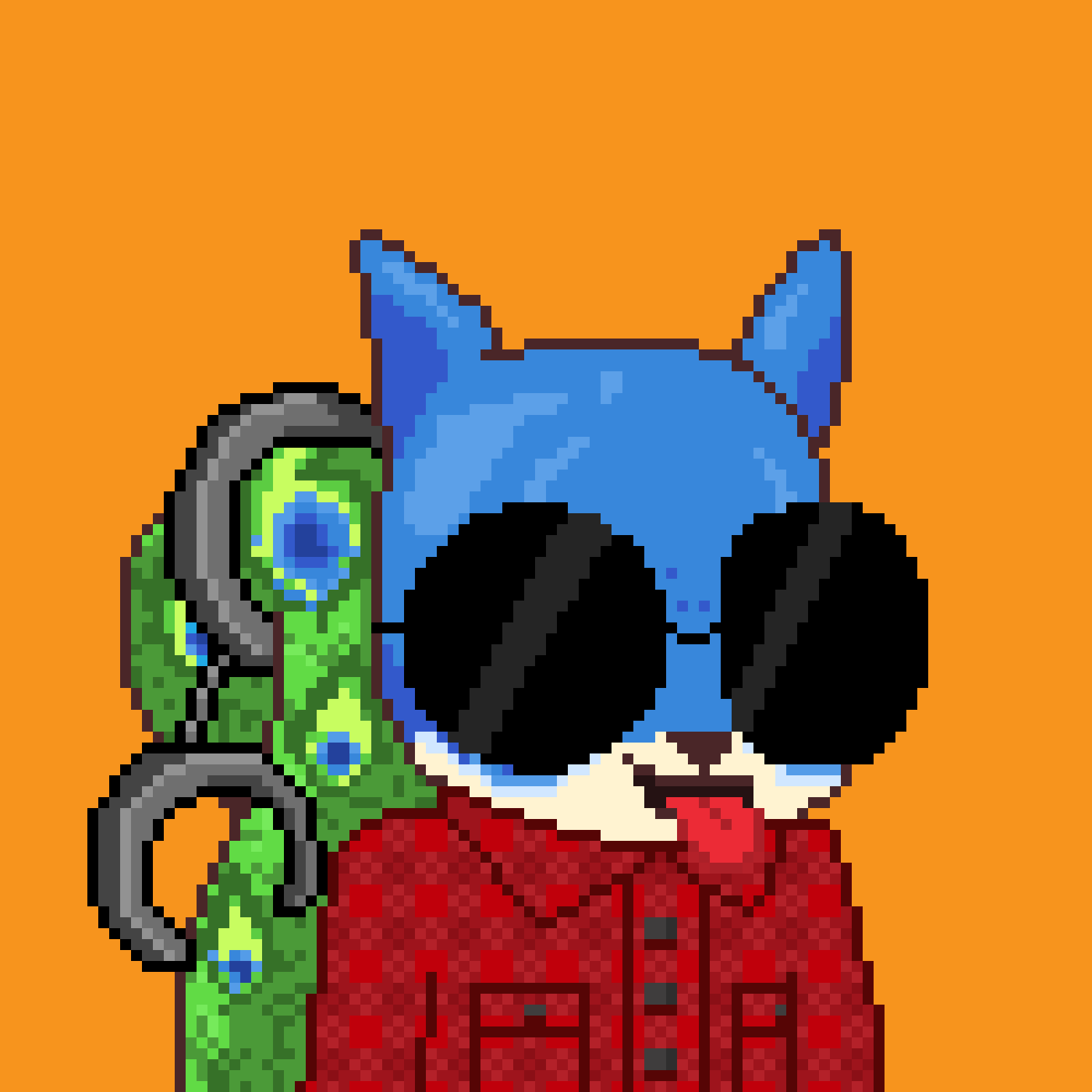 Pixel Squirrels #7244 NFT on Algorand