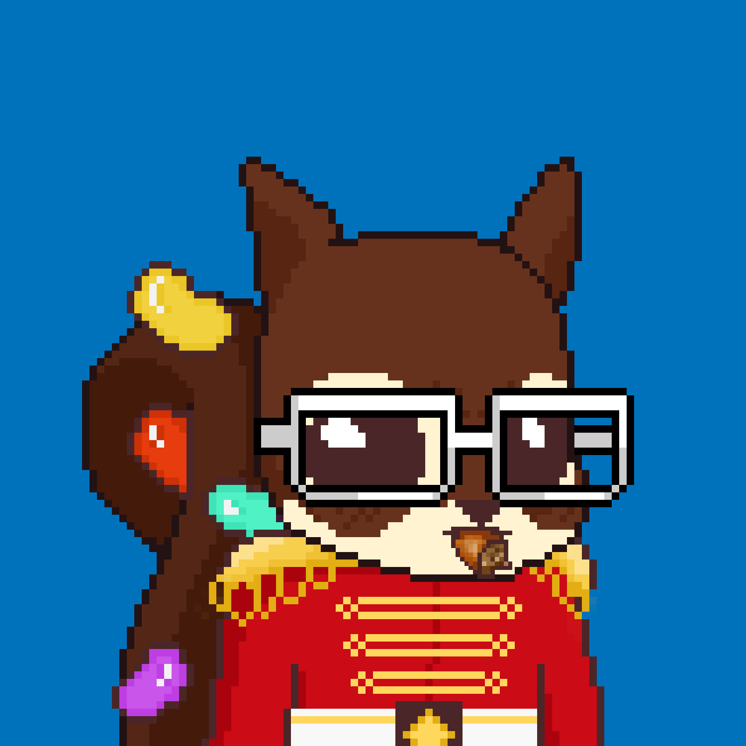 Pixel Squirrels #7248 NFT on Algorand