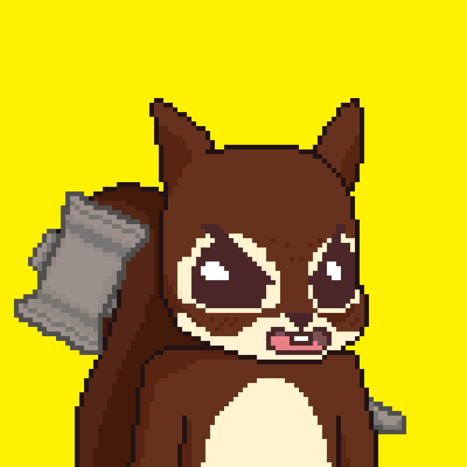 Pixel Squirrels #7260 NFT on Algorand