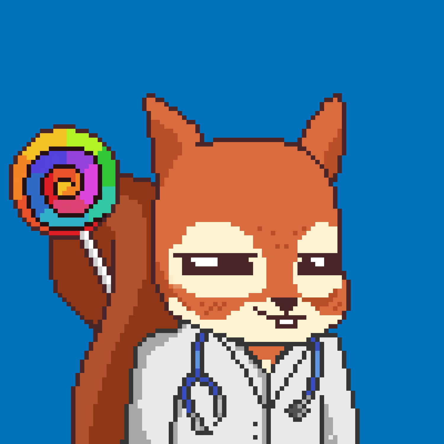 Pixel Squirrels #7268 NFT on Algorand