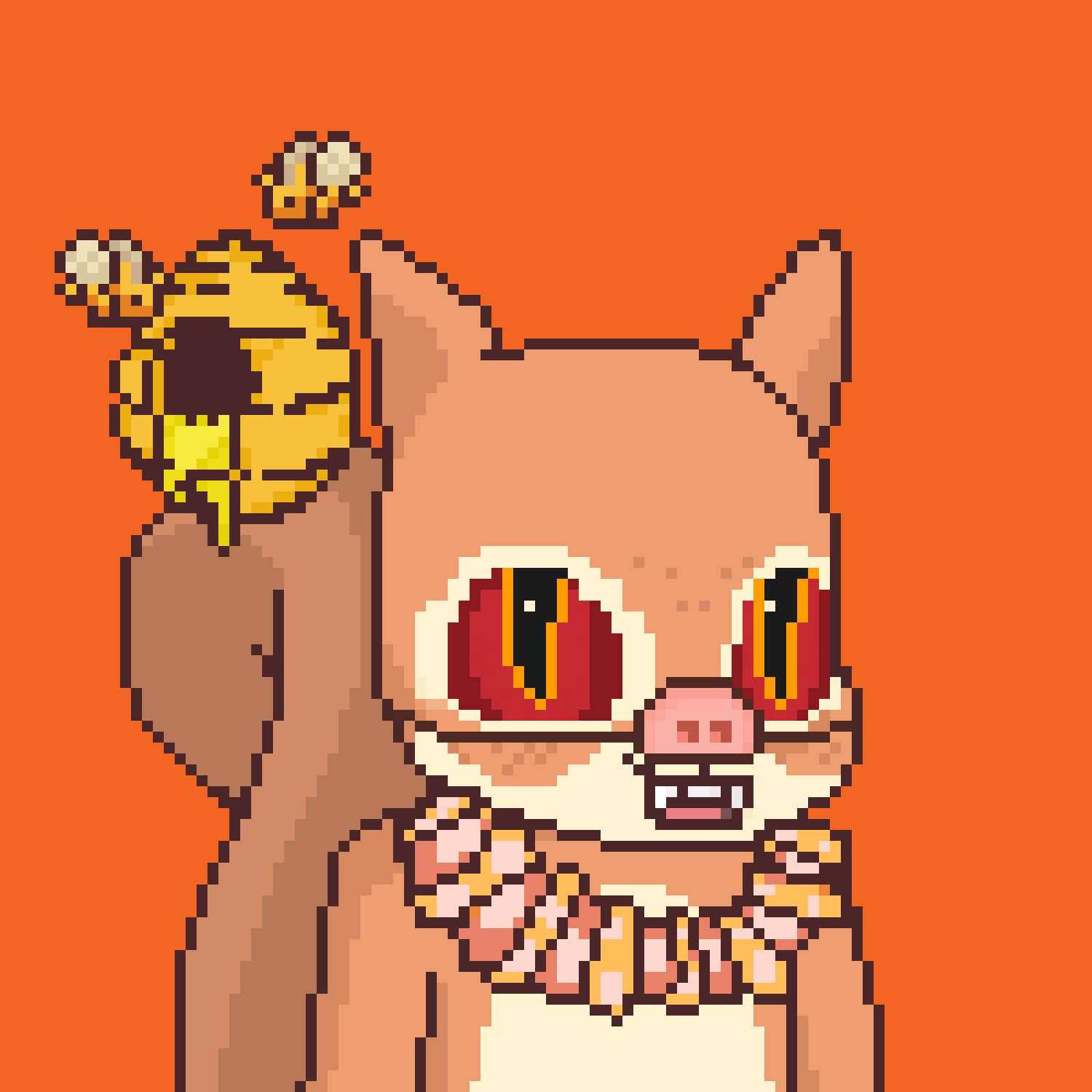 Pixel Squirrels #728 NFT on Algorand