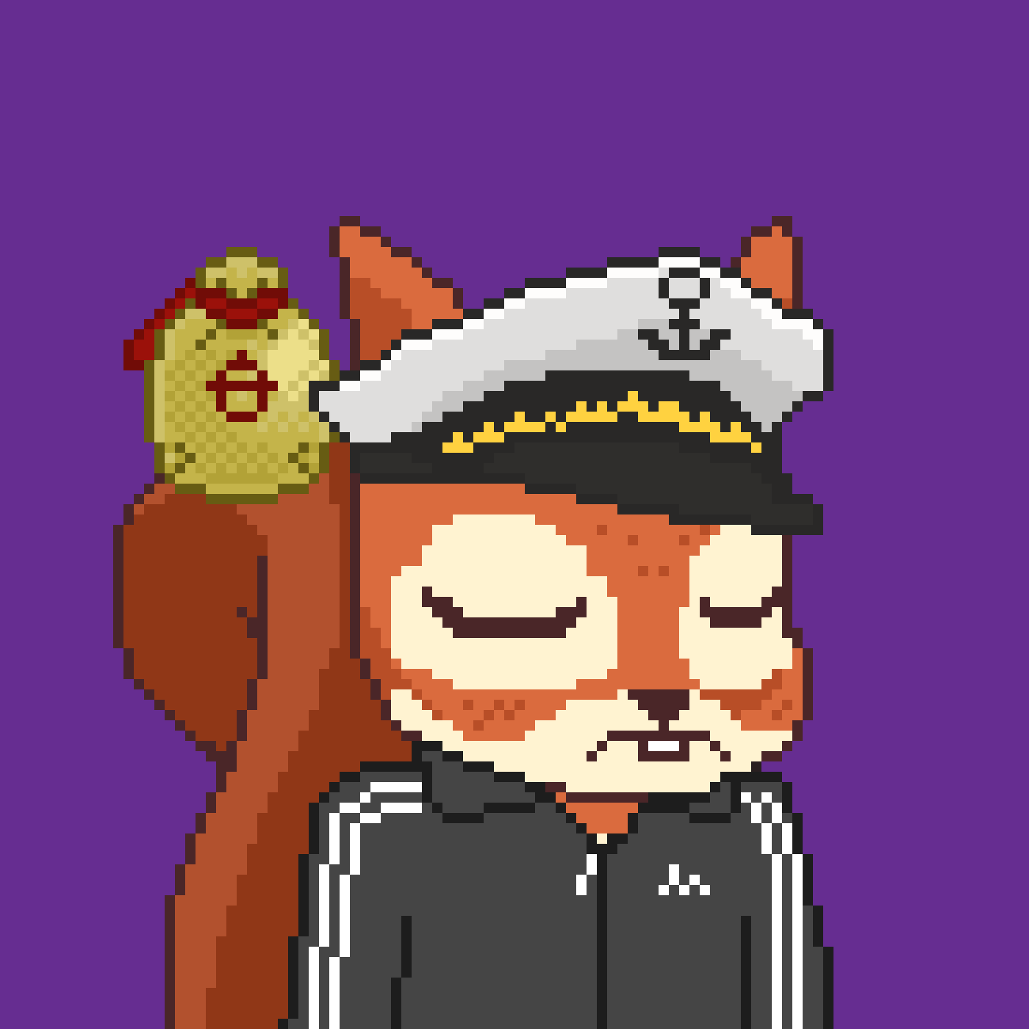 Pixel Squirrels #7281 NFT on Algorand