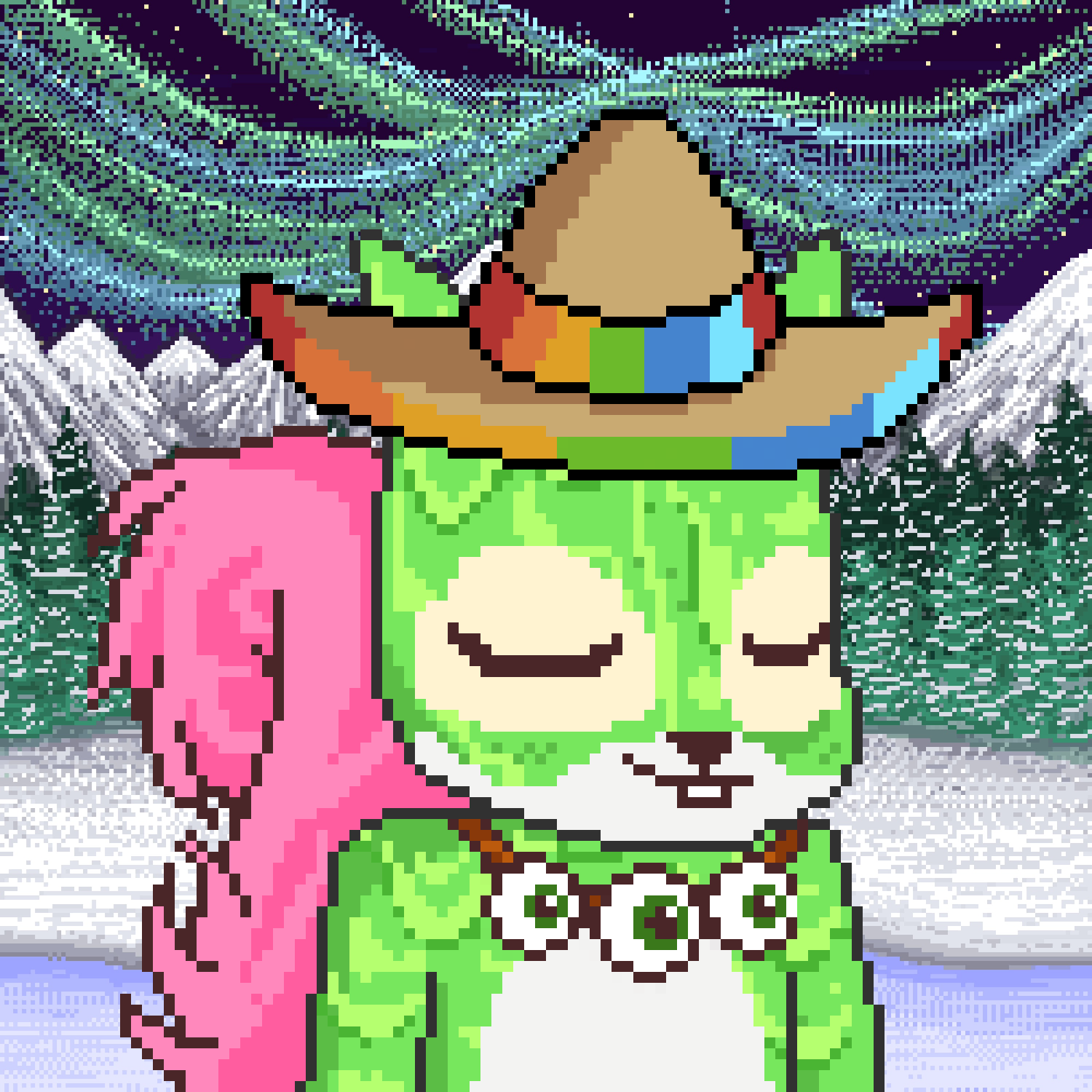 Pixel Squirrels #7282 NFT on Algorand