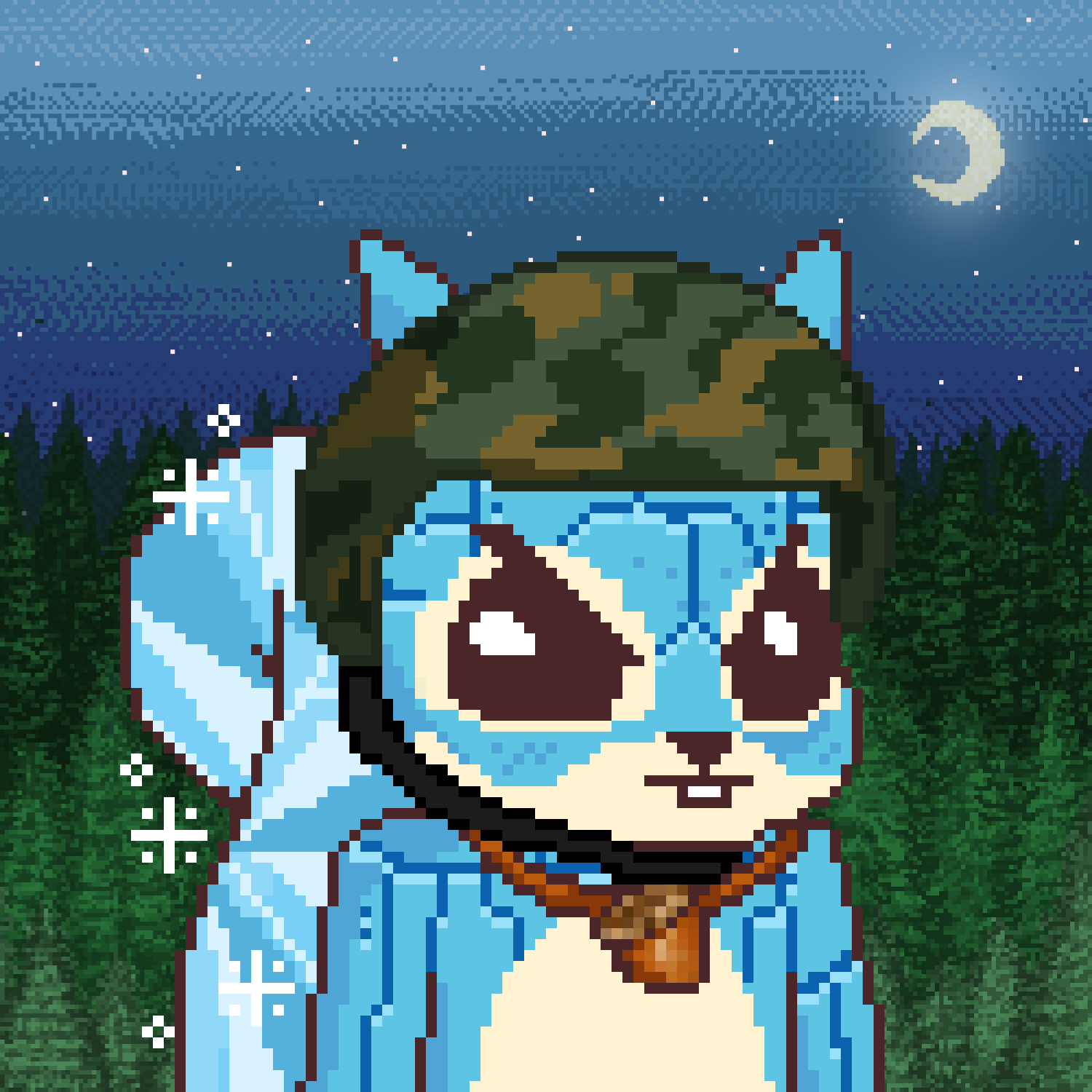 Pixel Squirrels #7290 NFT on Algorand