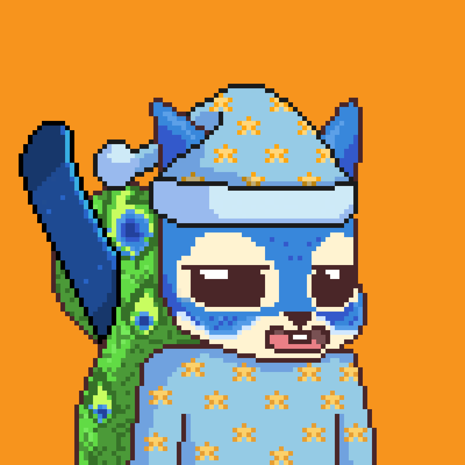 Pixel Squirrels #7299 NFT on Algorand