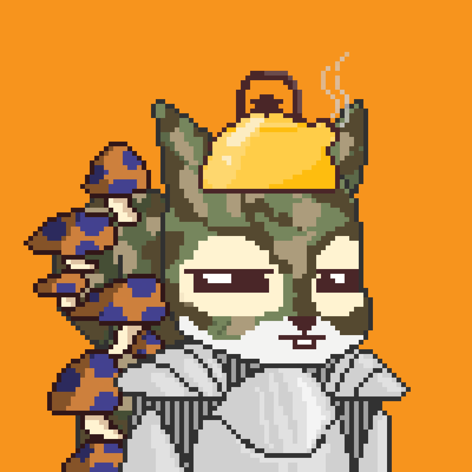 Pixel Squirrels #7307 NFT on Algorand