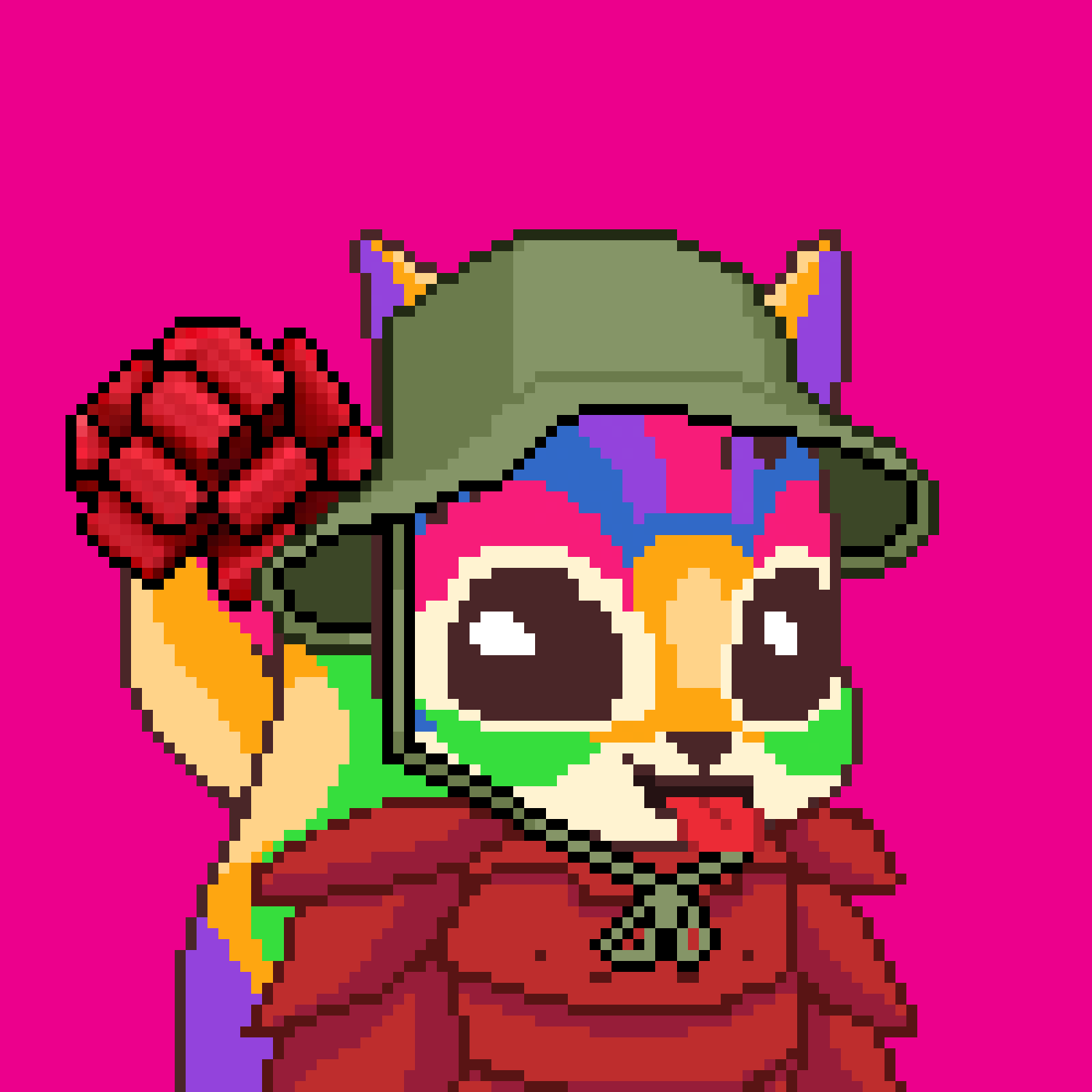 Pixel Squirrels #7327 NFT on Algorand