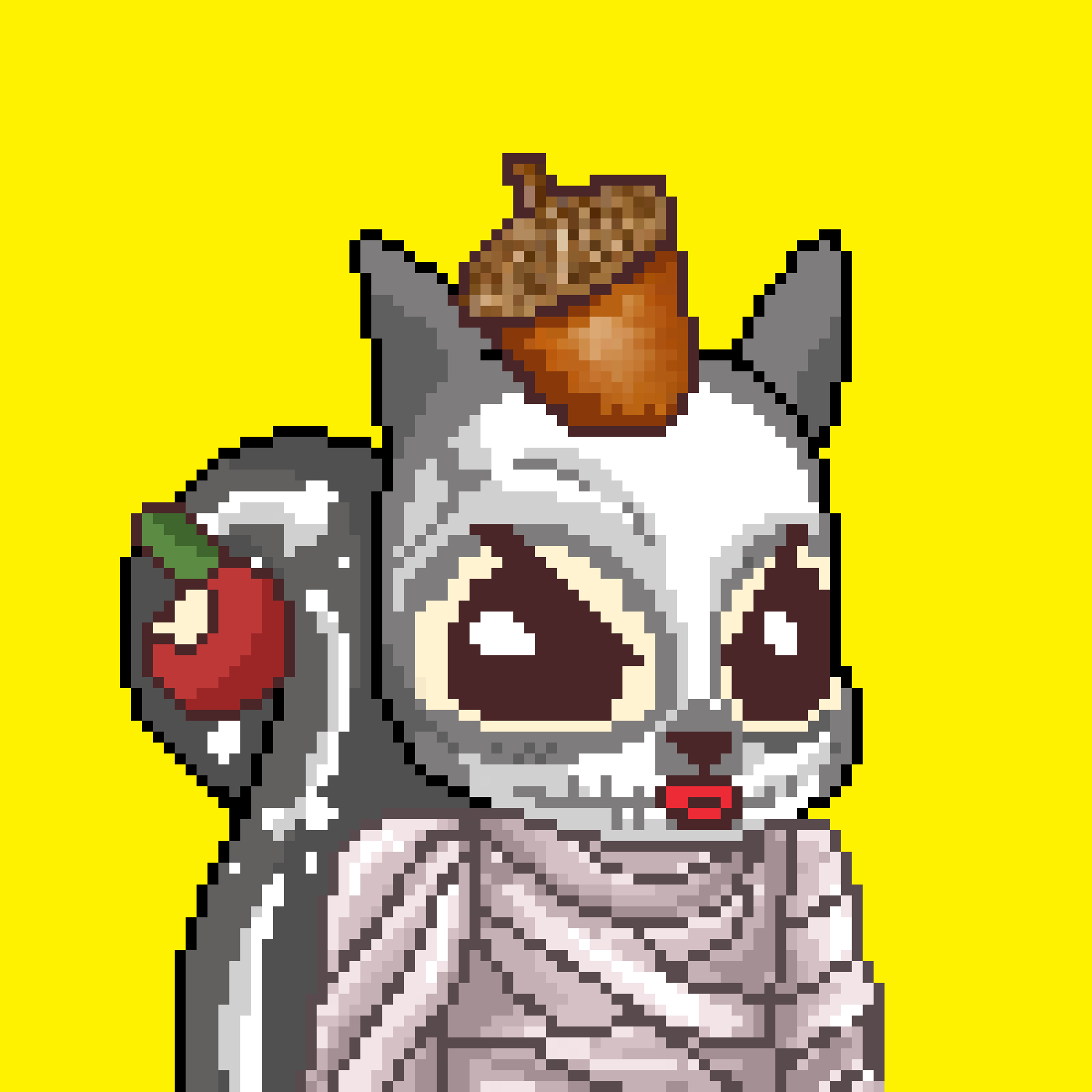 Pixel Squirrels #7330 NFT on Algorand