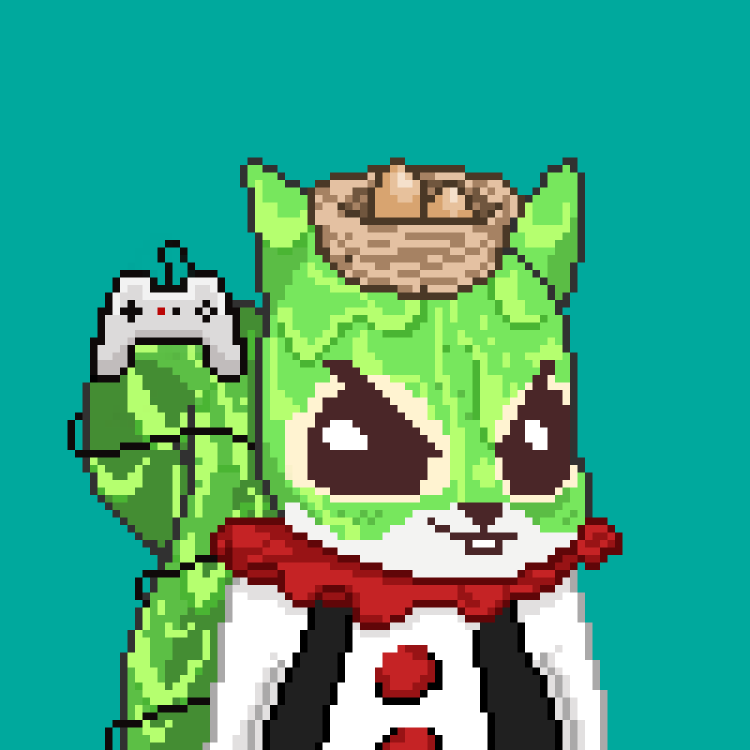 Pixel Squirrels #734 NFT on Algorand