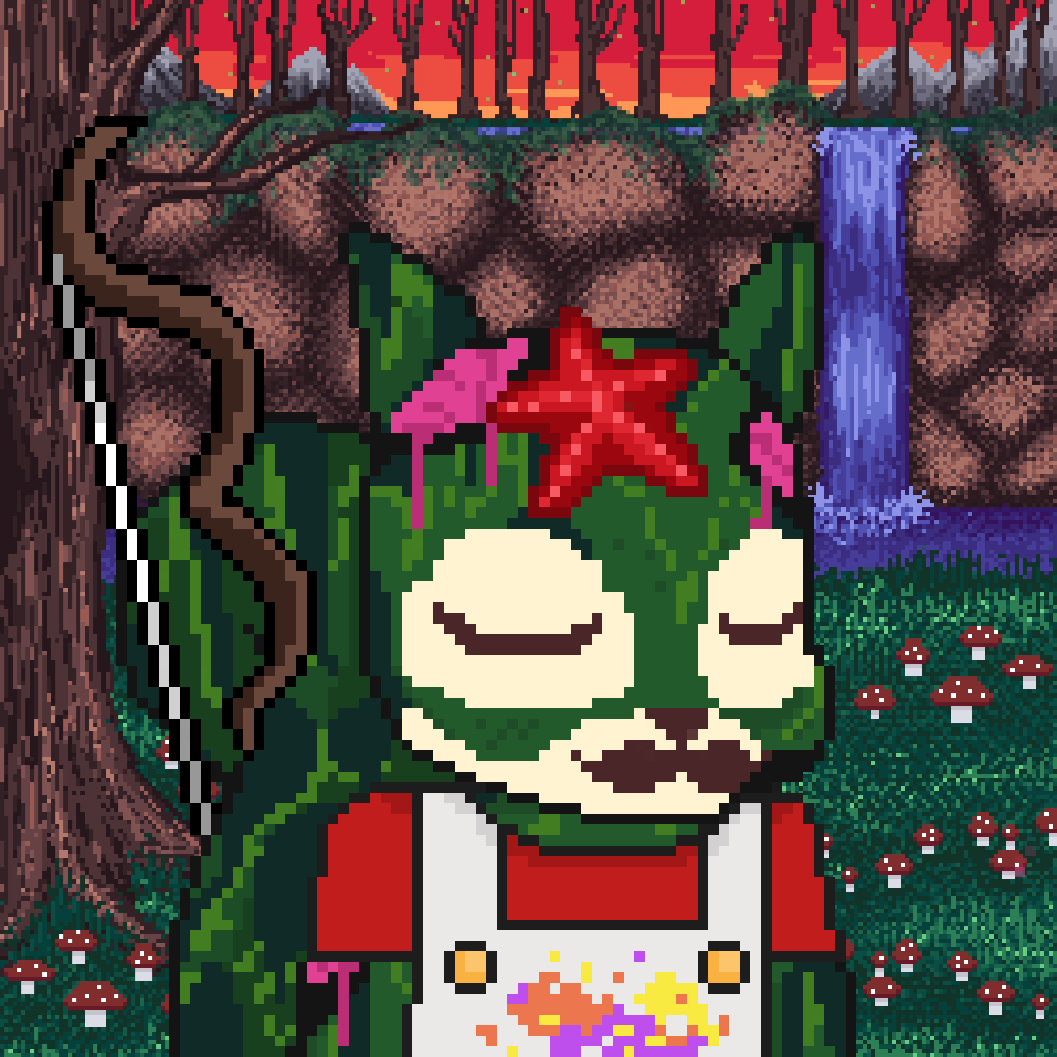 Pixel Squirrels #7349 NFT on Algorand