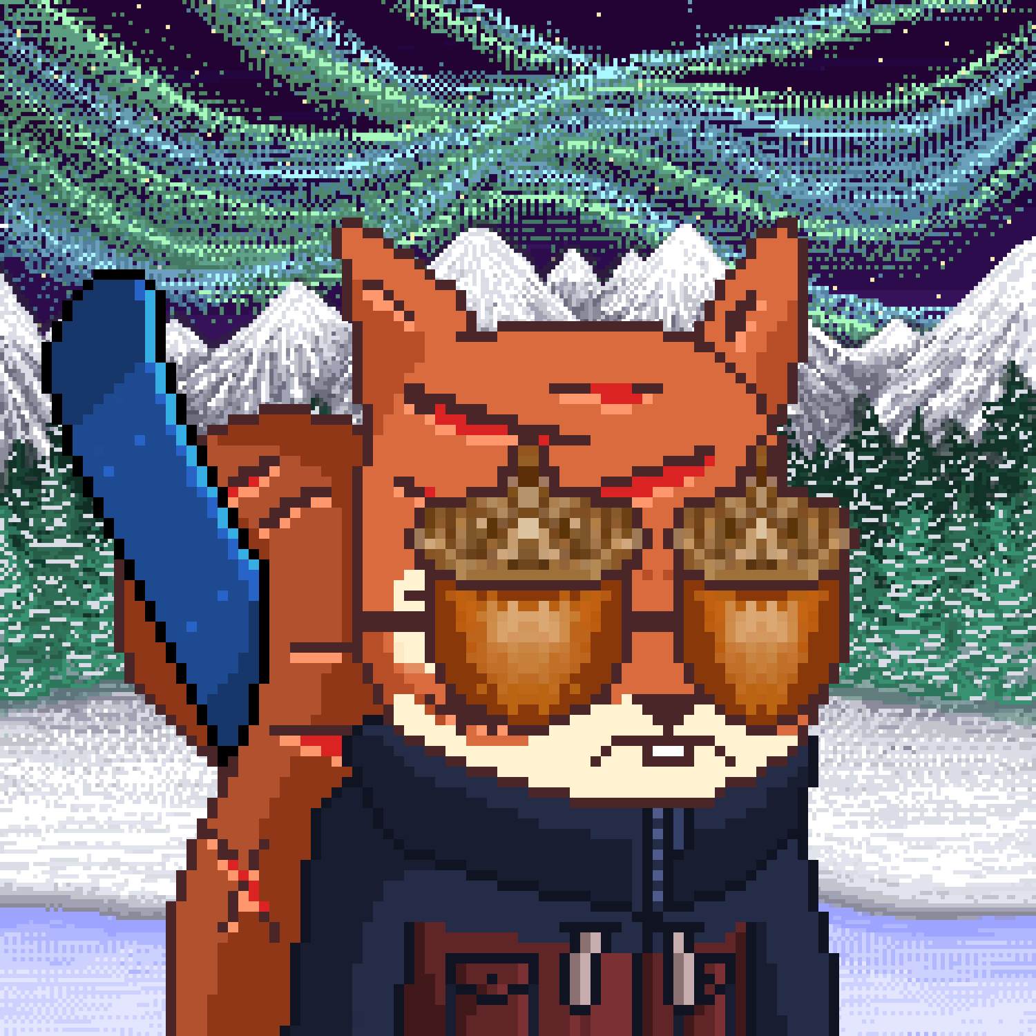 Pixel Squirrels #7355 NFT on Algorand