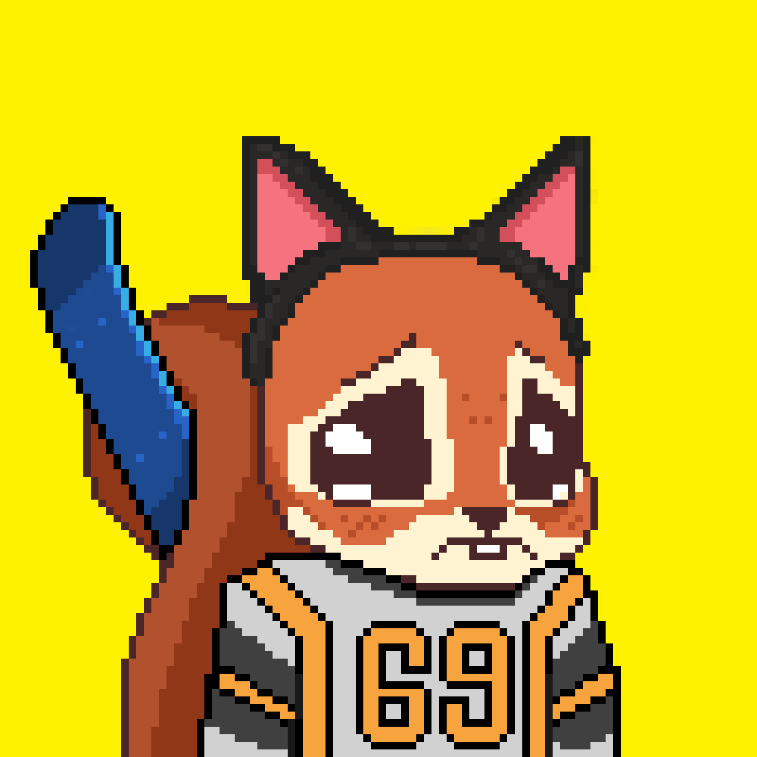 Pixel Squirrels #7358 NFT on Algorand