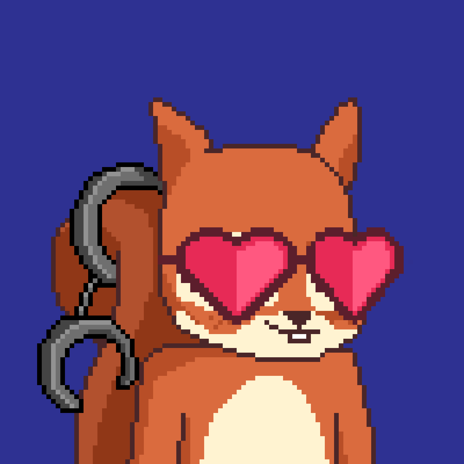 Pixel Squirrels #7372 NFT on Algorand