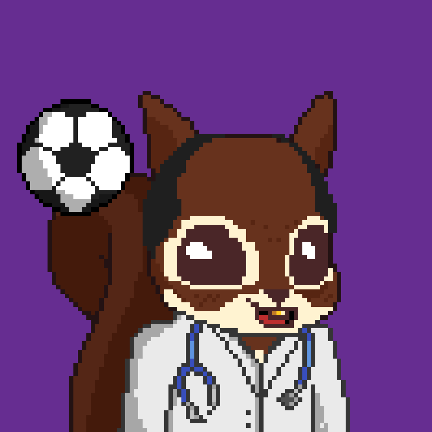 Pixel Squirrels #7380 NFT on Algorand