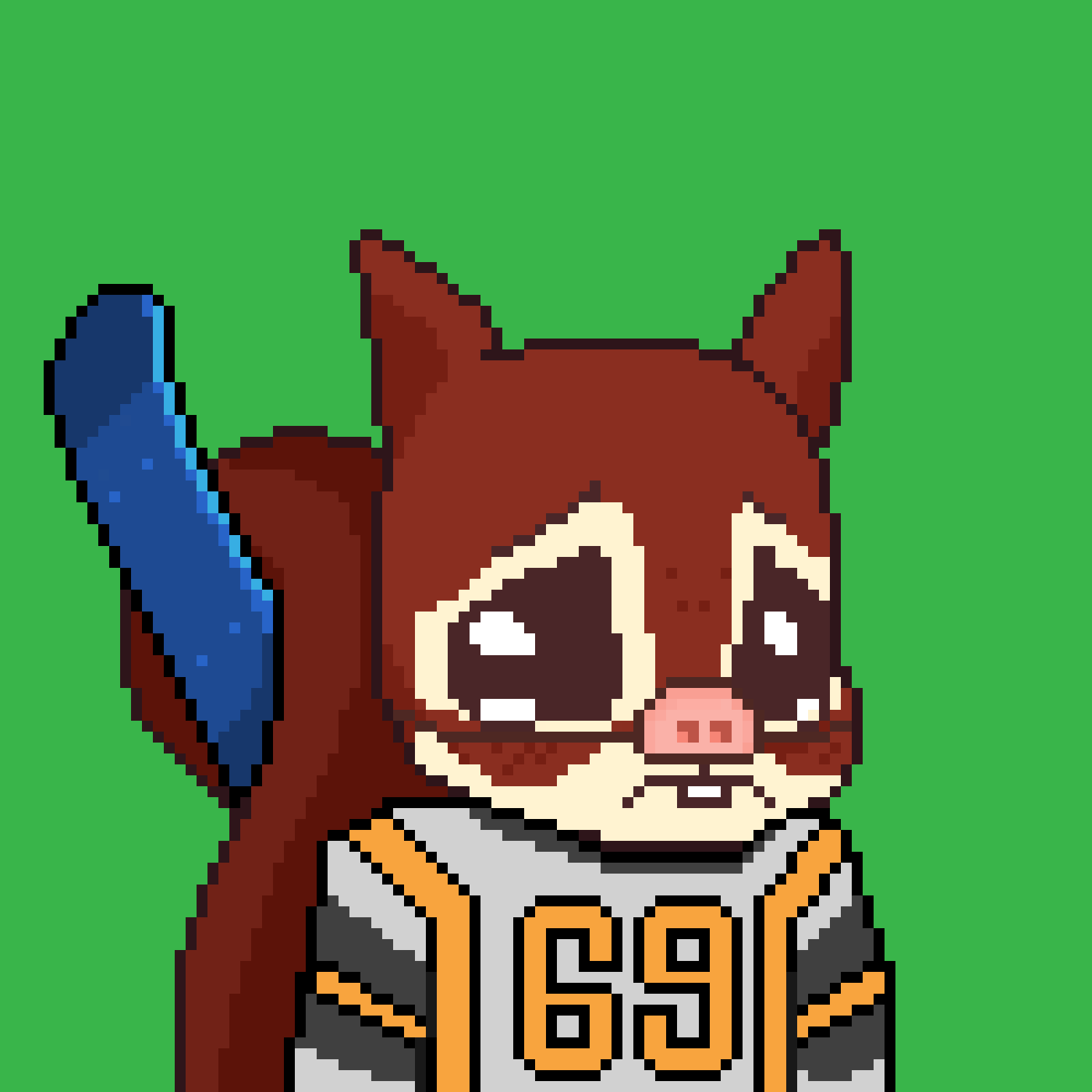 Pixel Squirrels #7388 NFT on Algorand