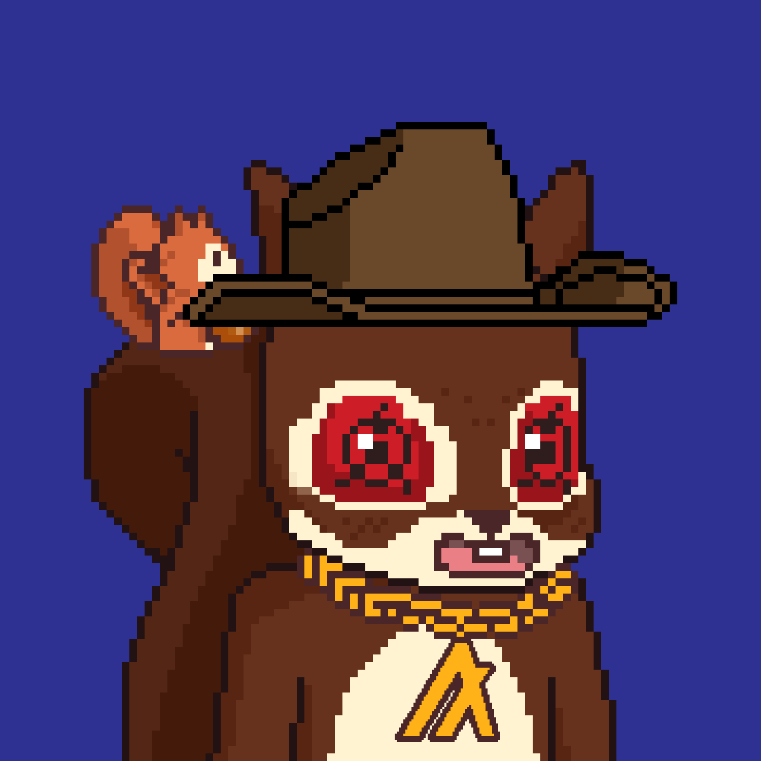 Pixel Squirrels #7404 NFT on Algorand