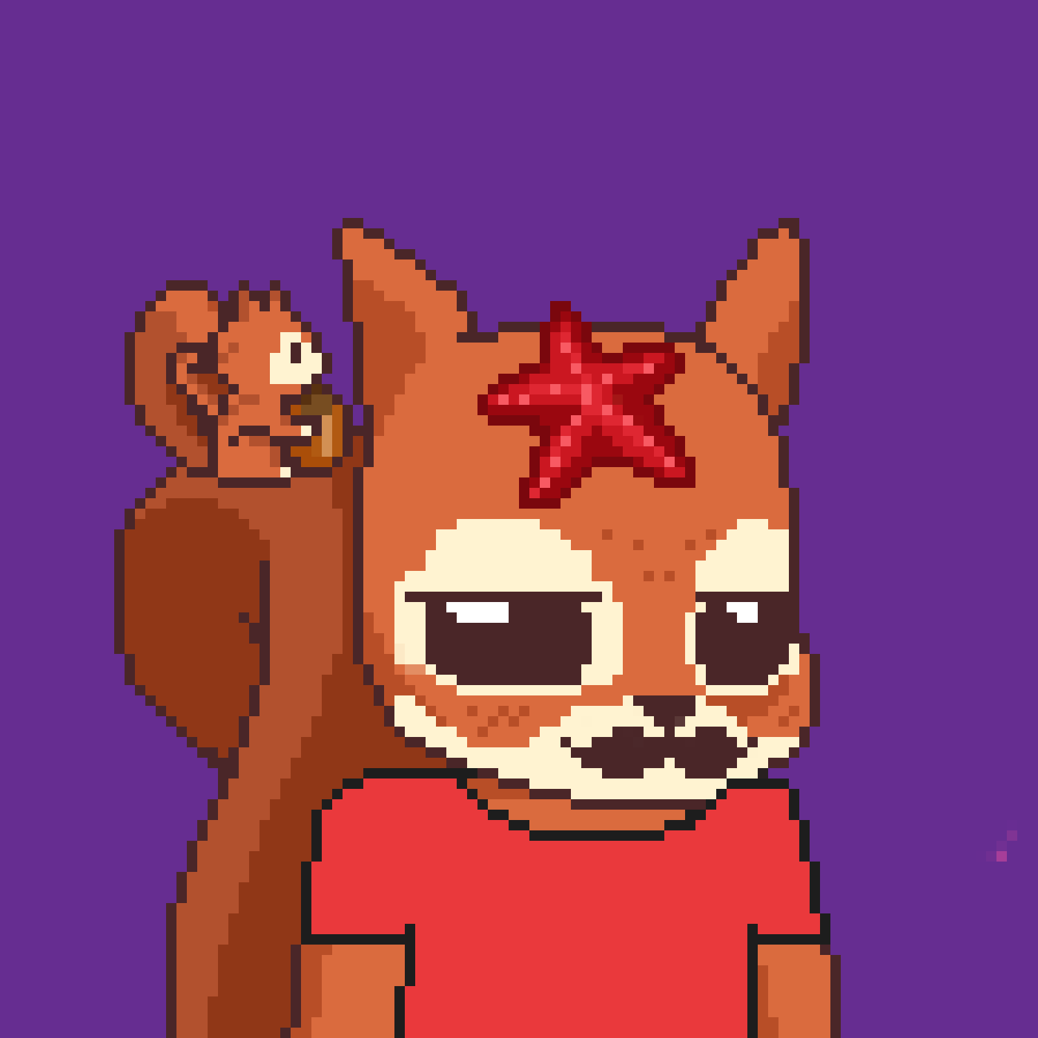 Pixel Squirrels #7405 NFT on Algorand