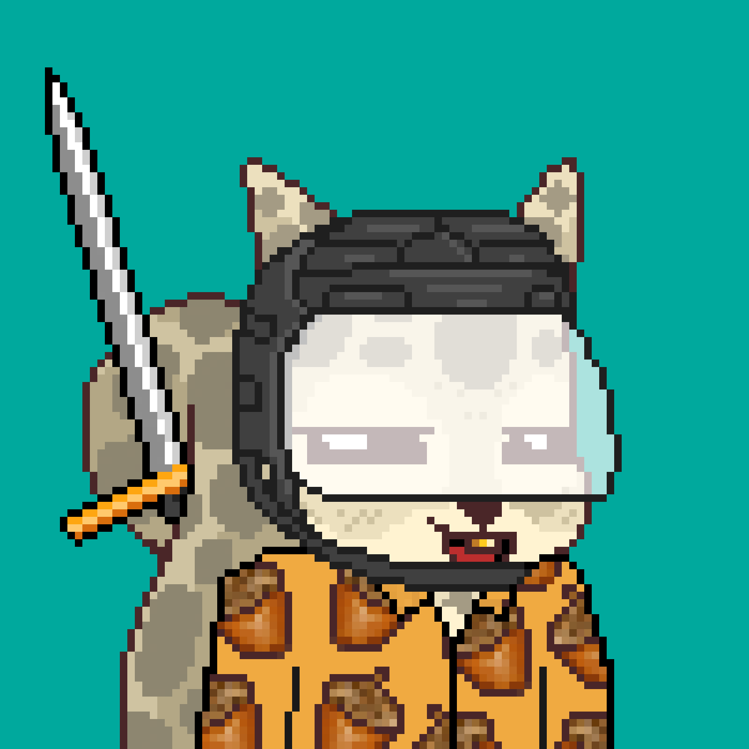 Pixel Squirrels #7409 NFT on Algorand