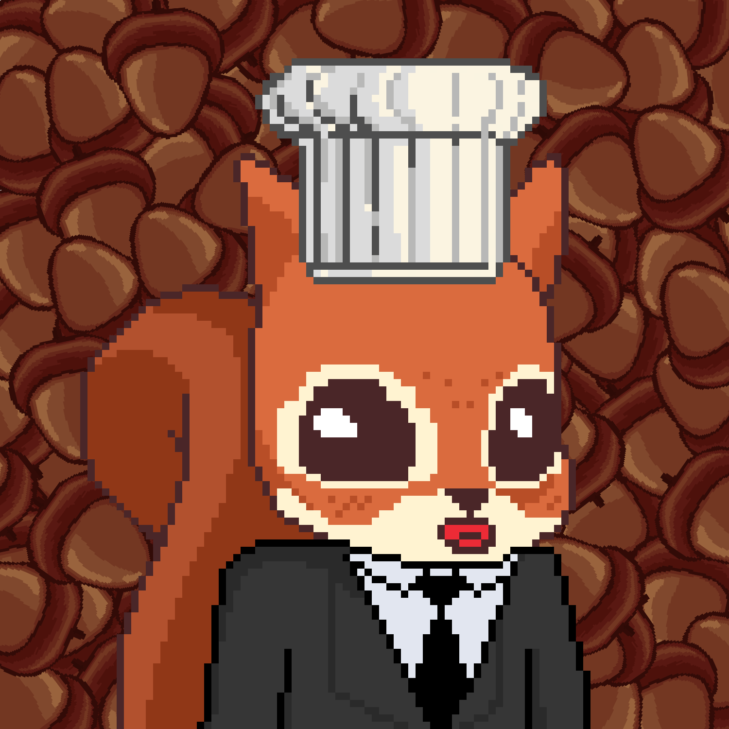 Pixel Squirrels #7423 NFT on Algorand