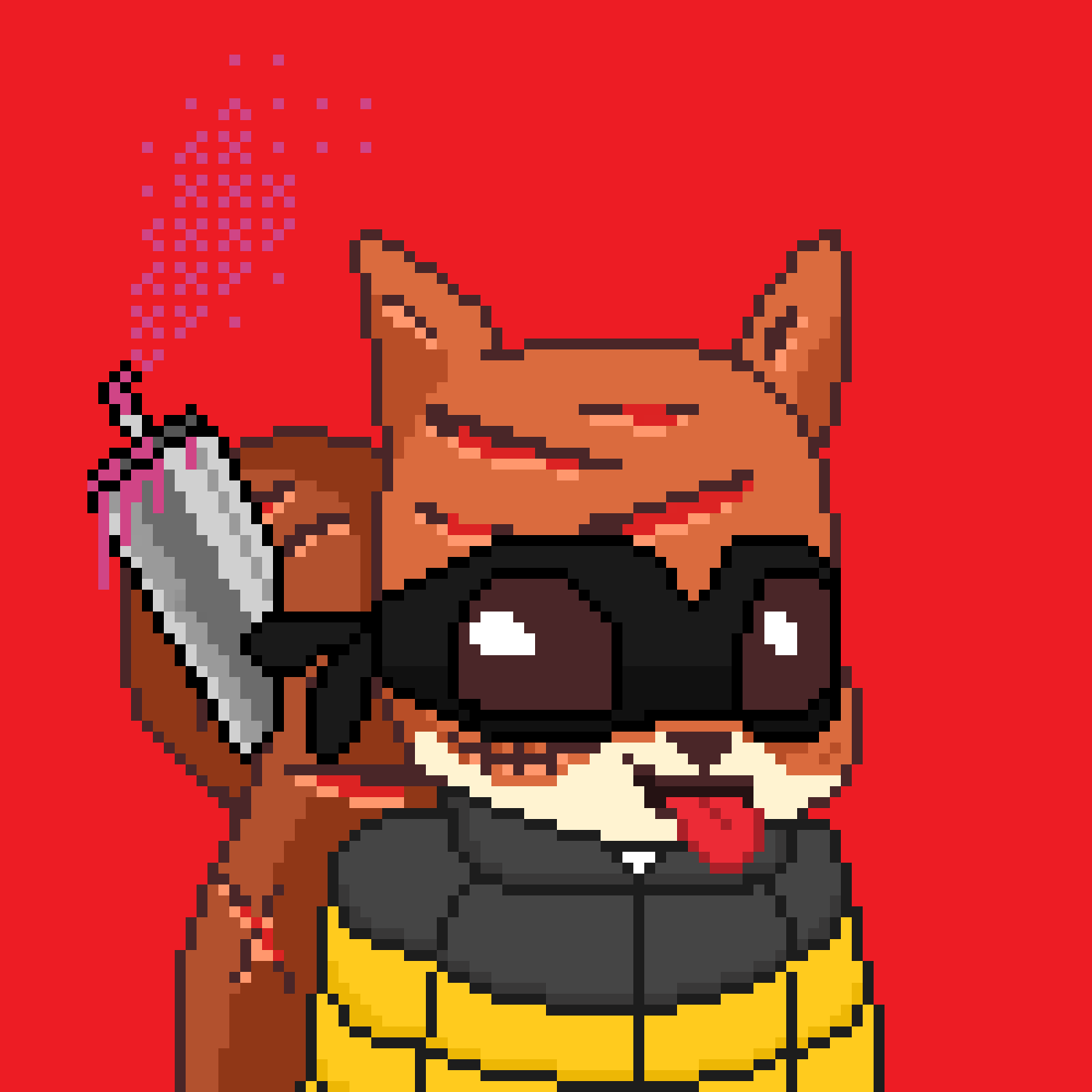 Pixel Squirrels #7433 NFT on Algorand