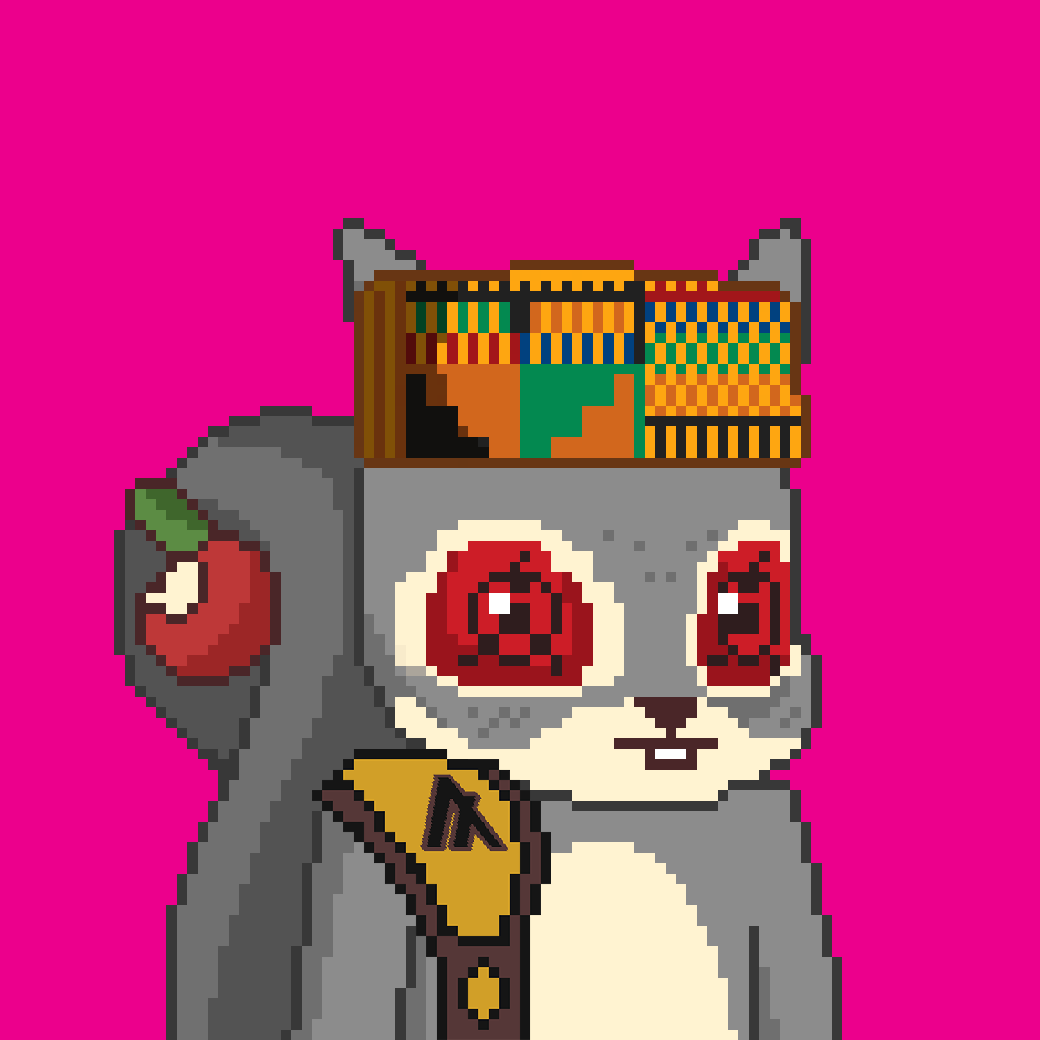 Pixel Squirrels #7435 NFT on Algorand