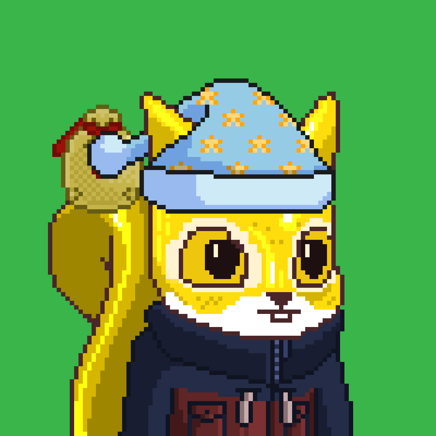 Pixel Squirrels #744 NFT on Algorand