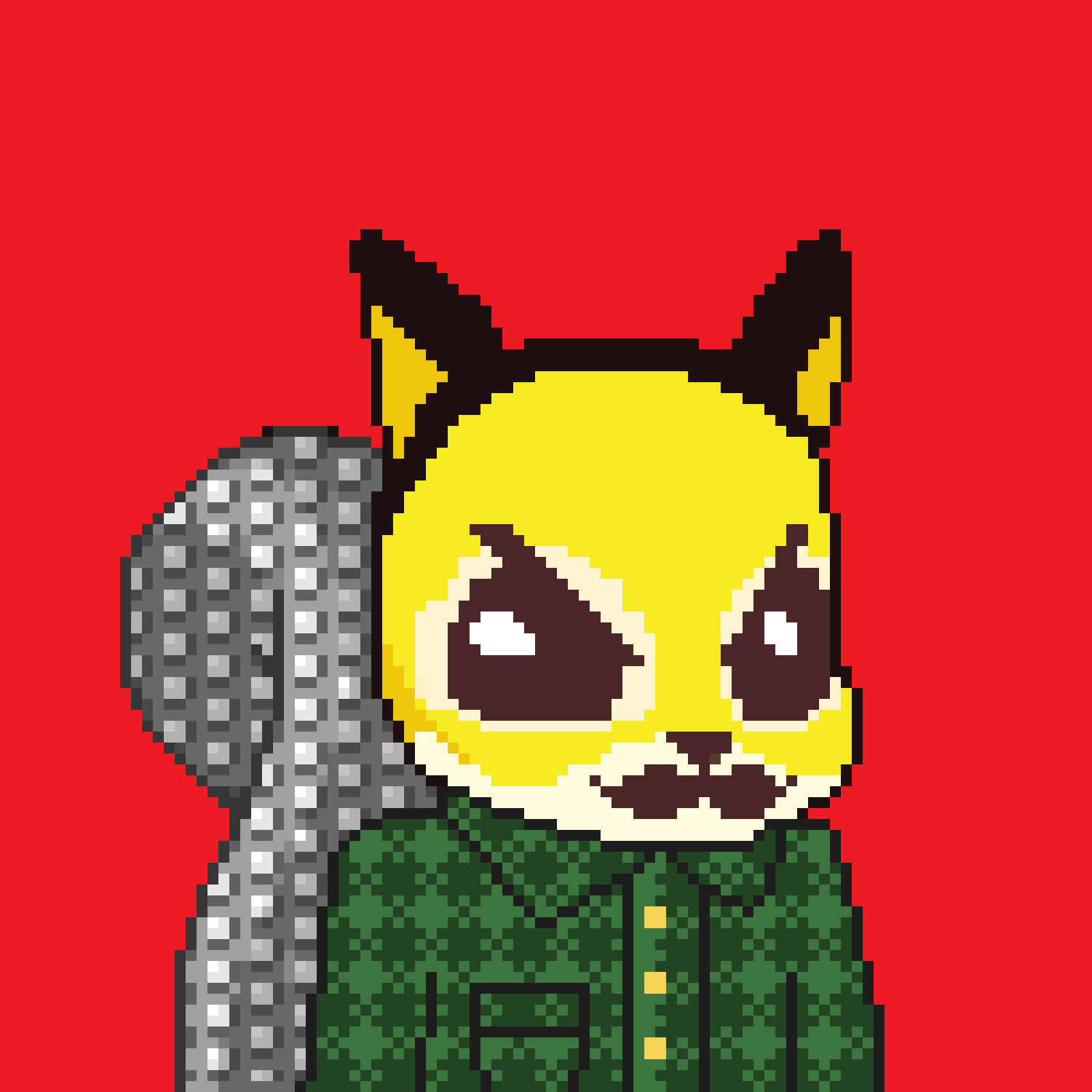 Pixel Squirrels #7441 NFT on Algorand