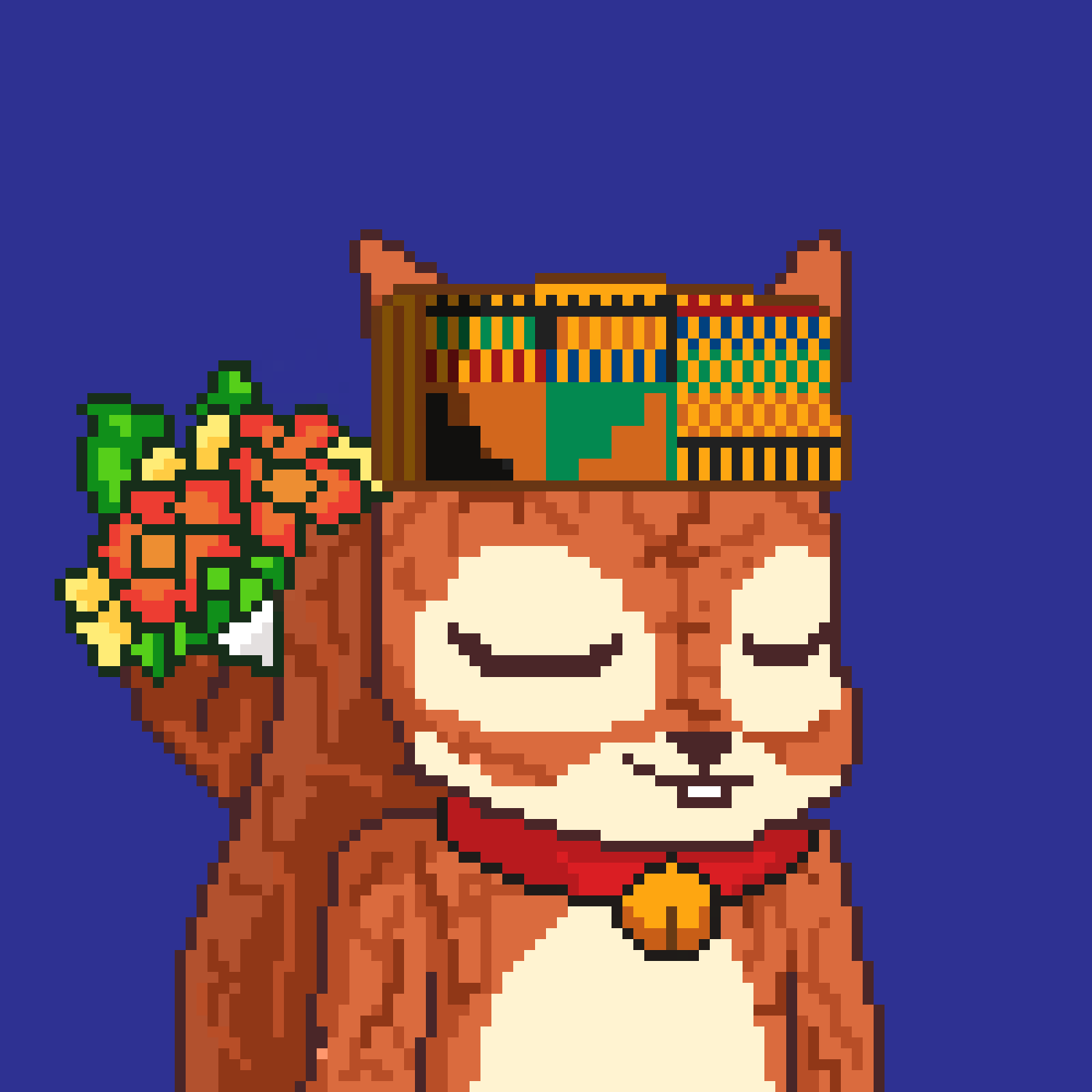 Pixel Squirrels #7450 NFT on Algorand