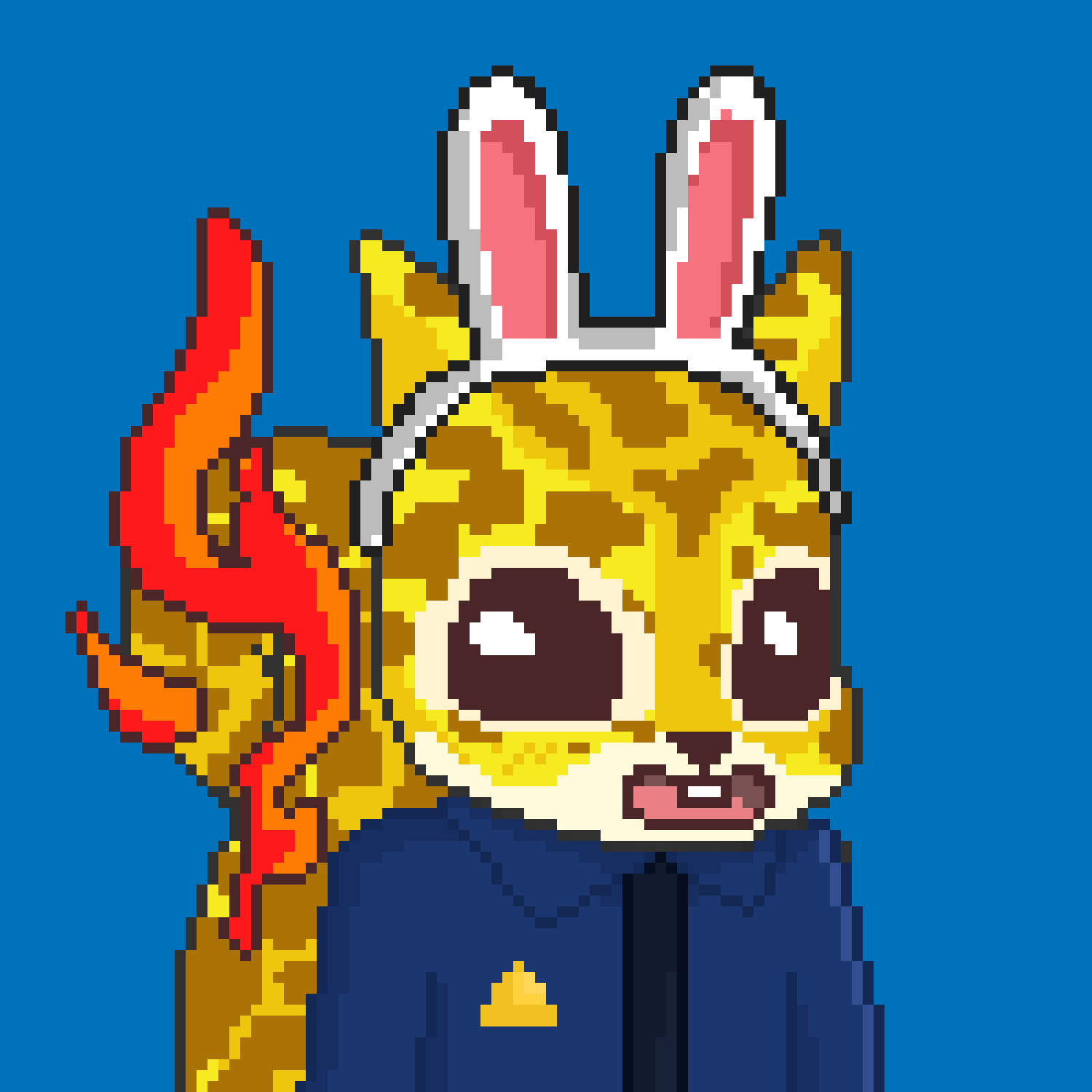 Pixel Squirrels #7455 NFT on Algorand