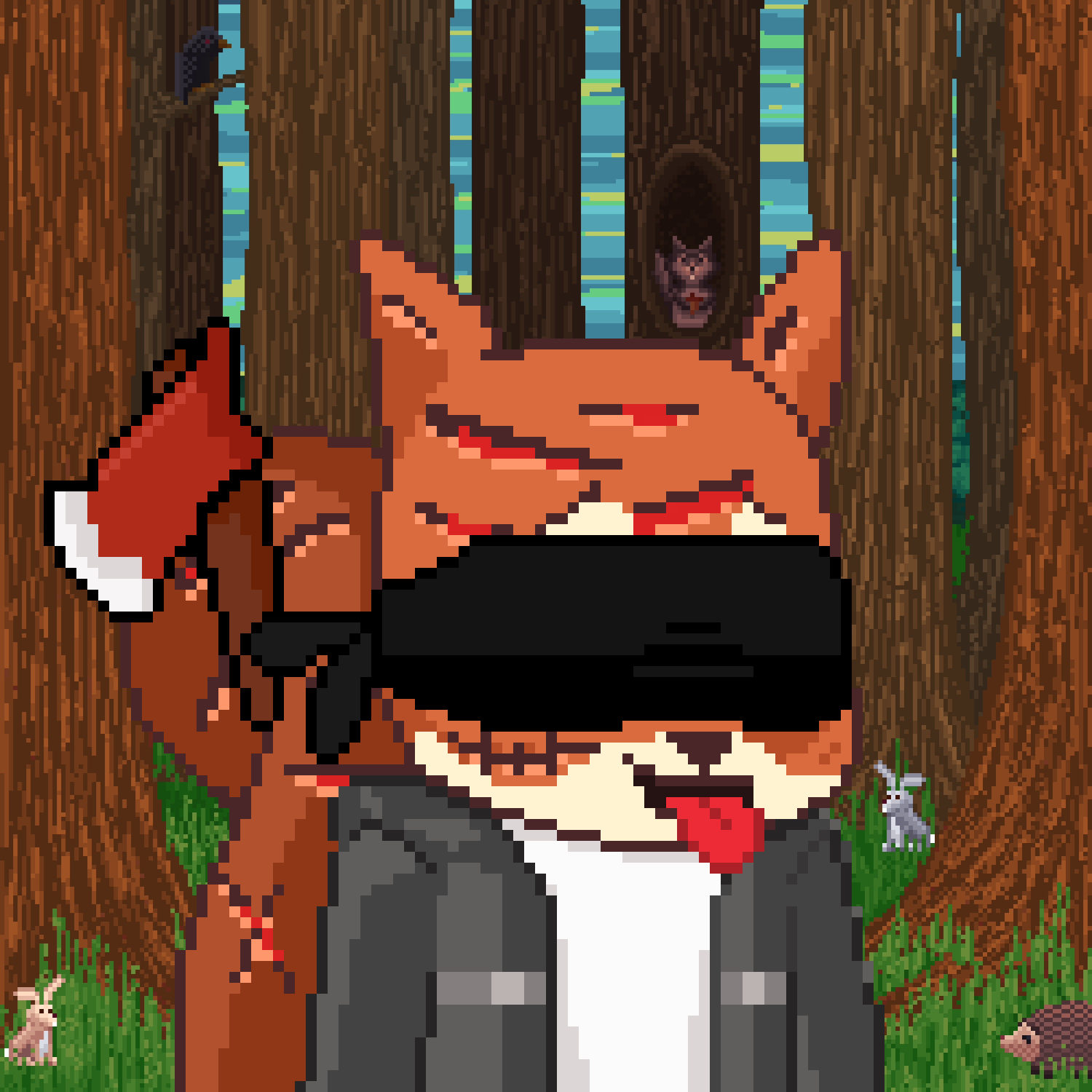 Pixel Squirrels #746 NFT on Algorand