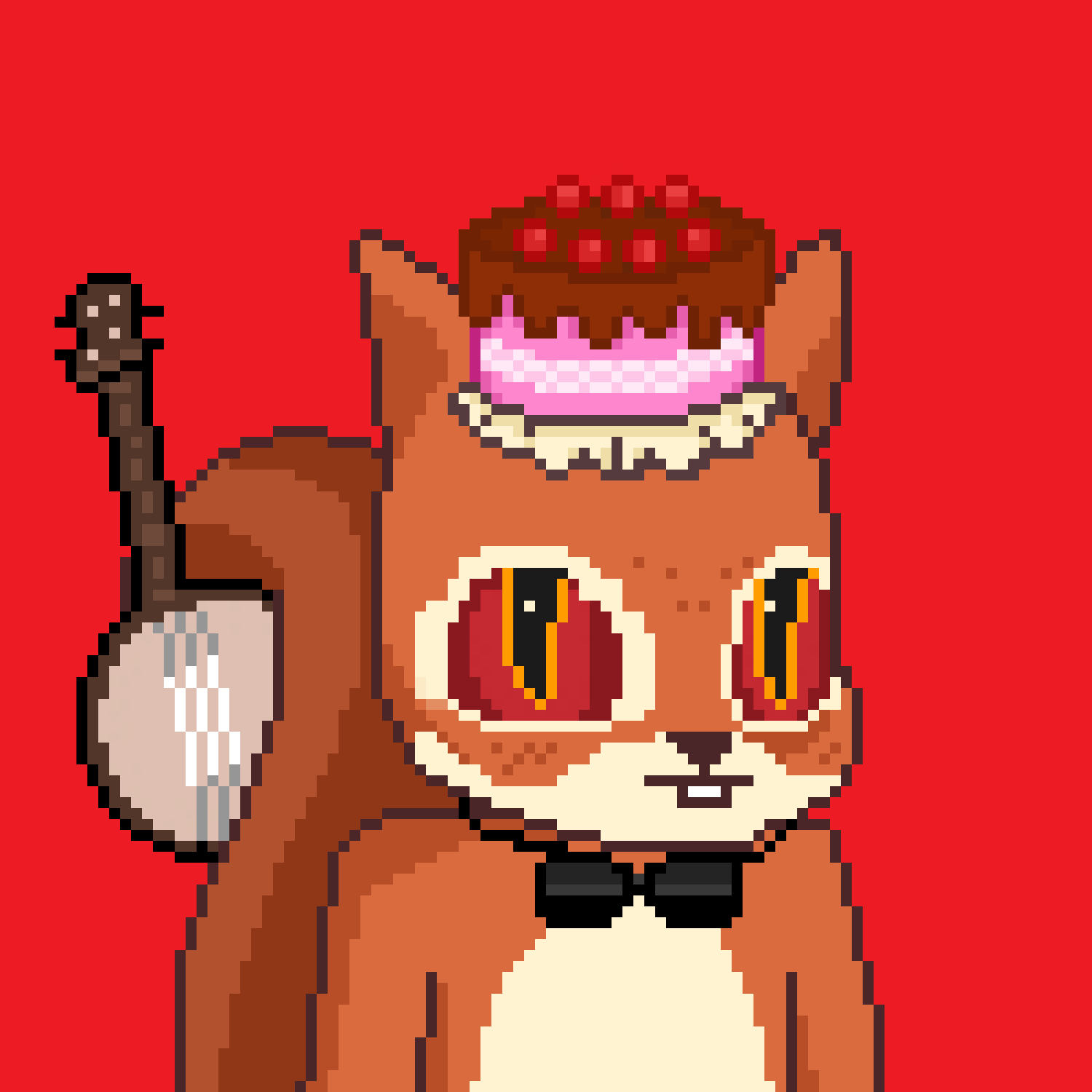 Pixel Squirrels #7460 NFT on Algorand
