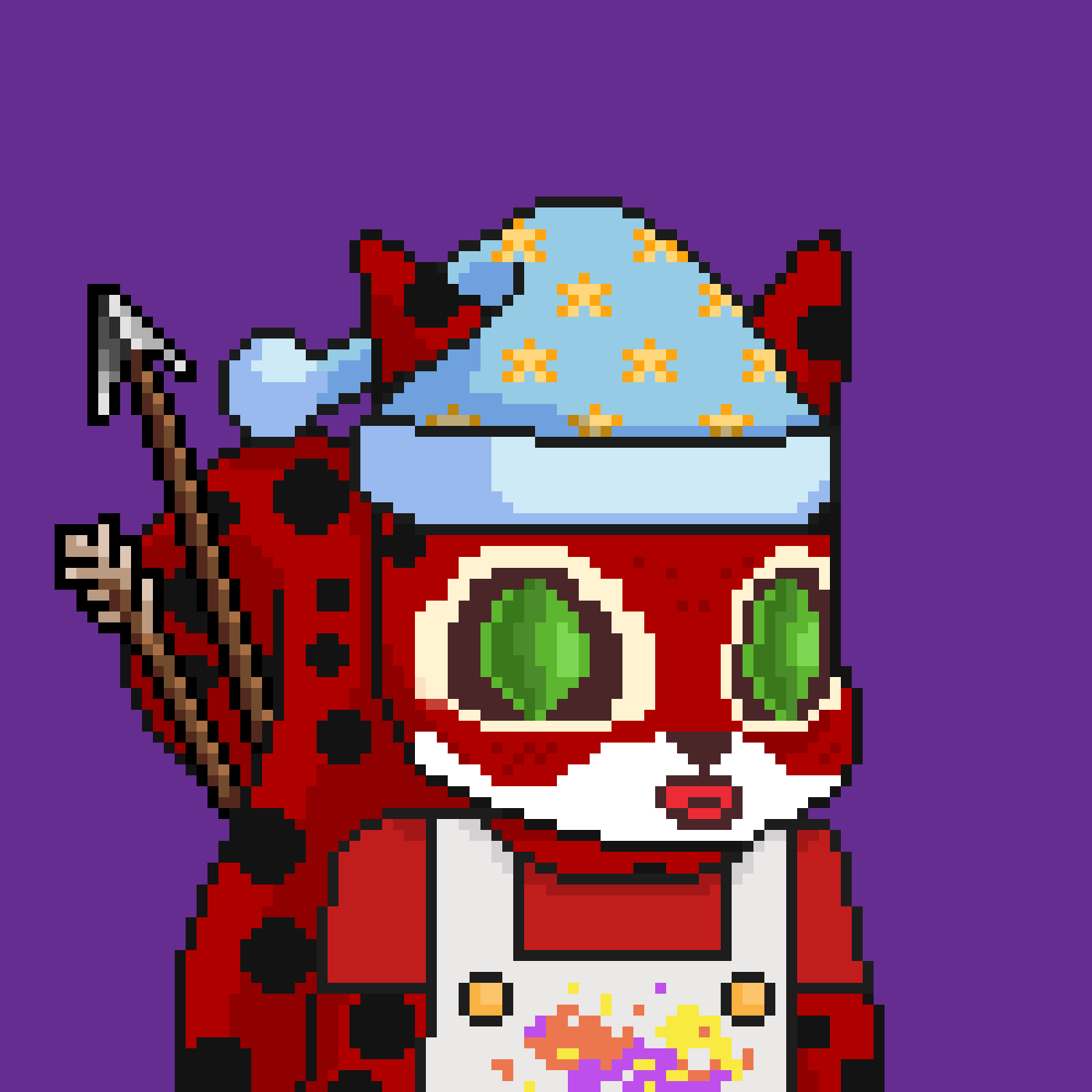 Pixel Squirrels #7463 NFT on Algorand