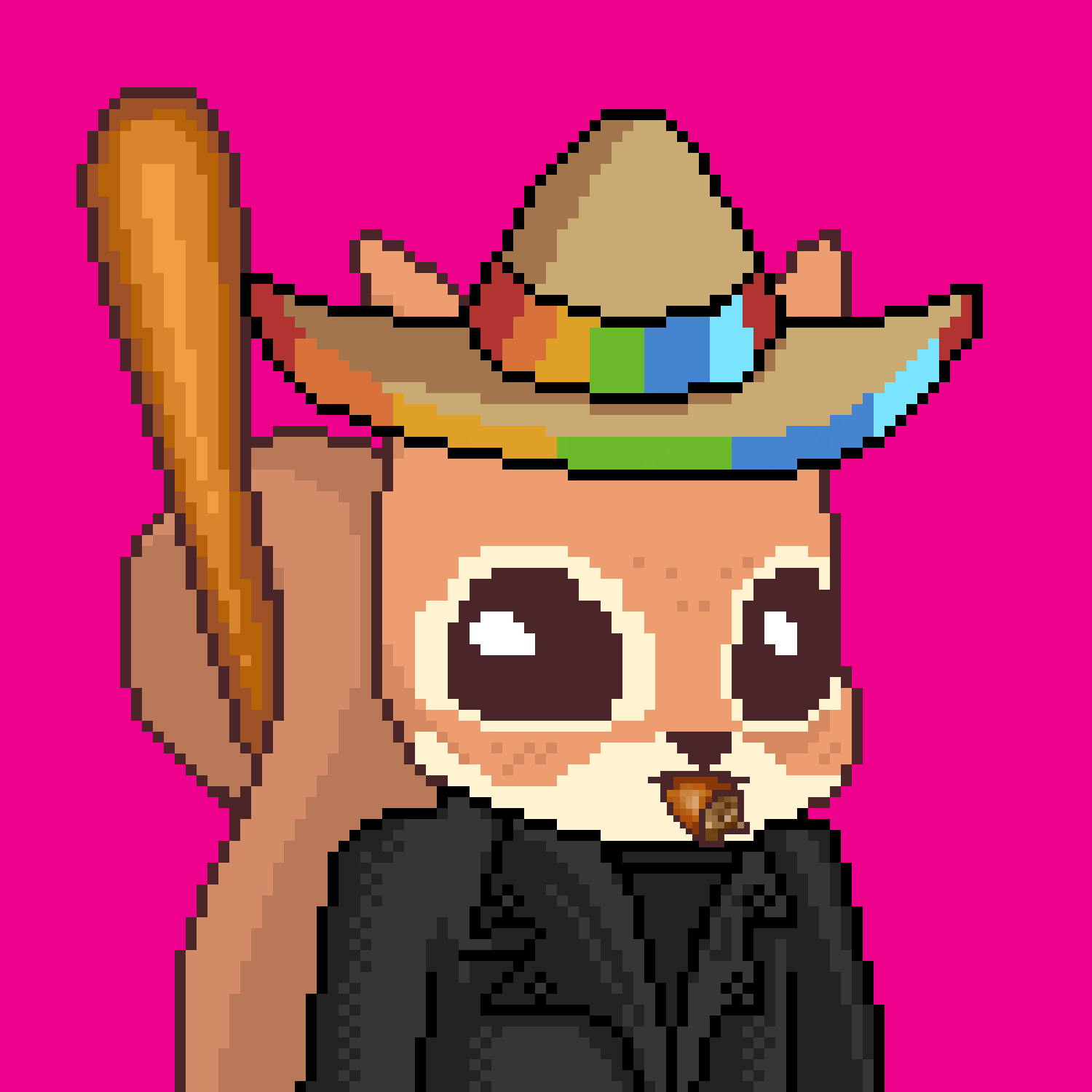 Pixel Squirrels #7473 NFT on Algorand