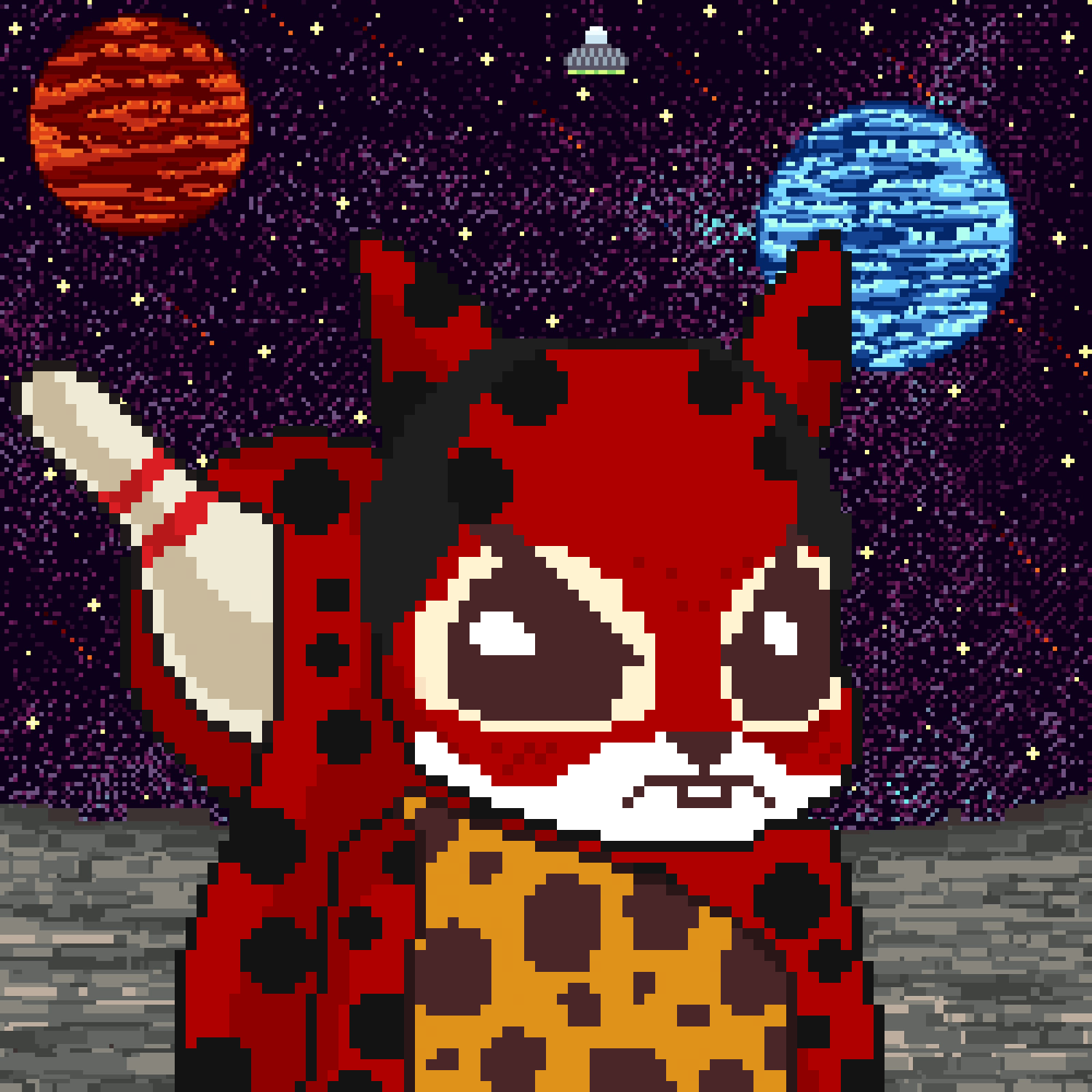 Pixel Squirrels #7474 NFT on Algorand