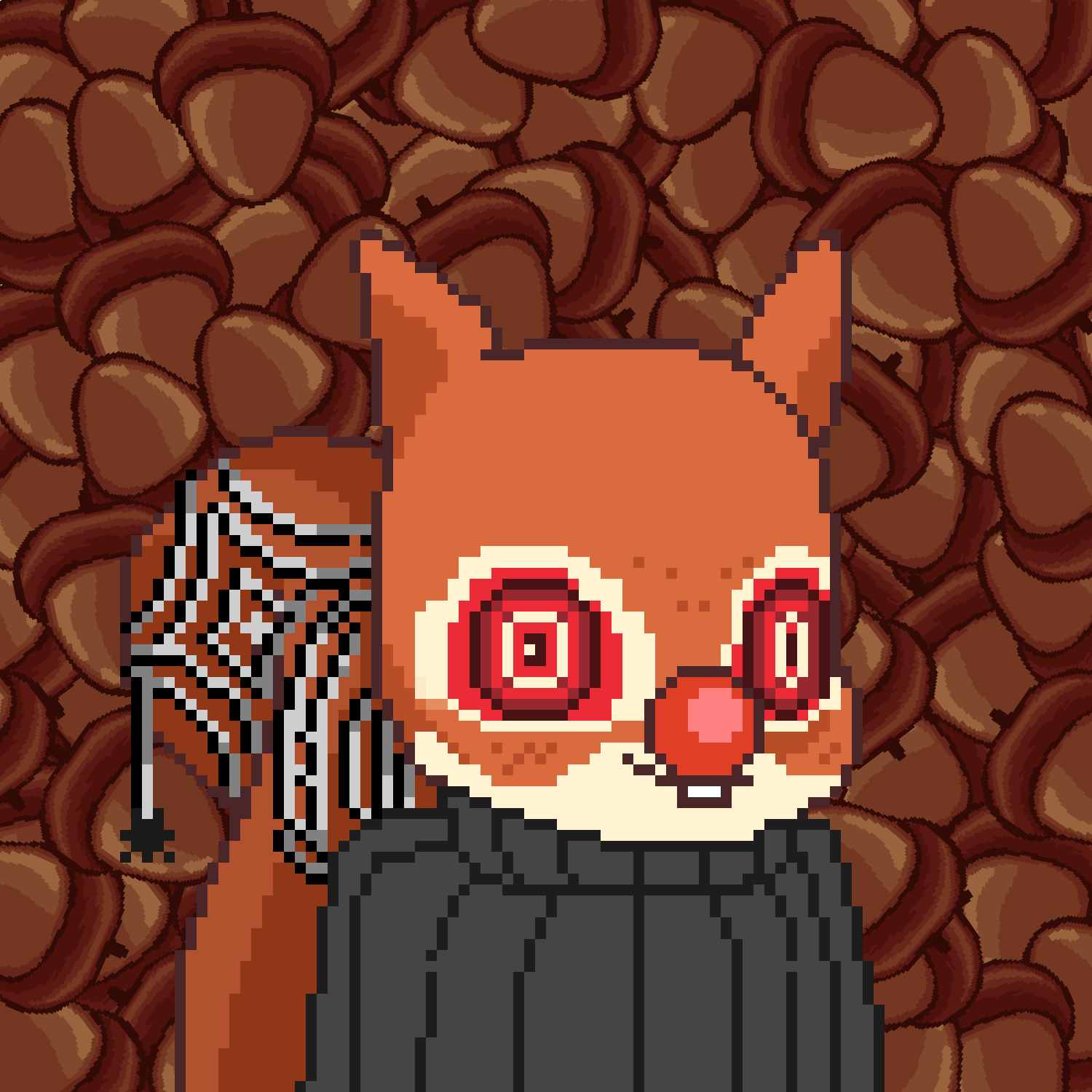 Pixel Squirrels #7475 NFT on Algorand