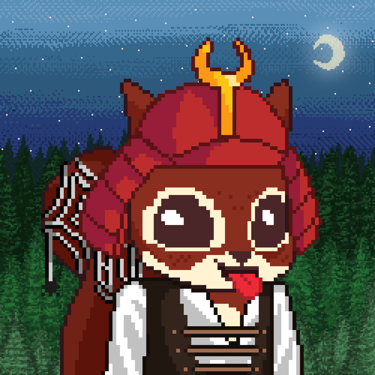 Pixel Squirrels #7489 NFT on Algorand