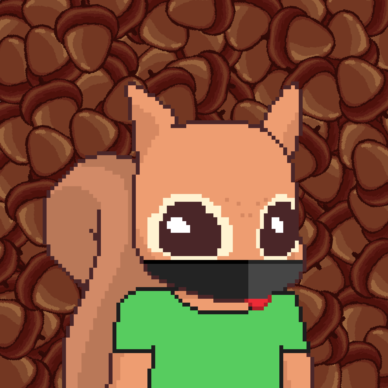 Pixel Squirrels #7494 NFT on Algorand