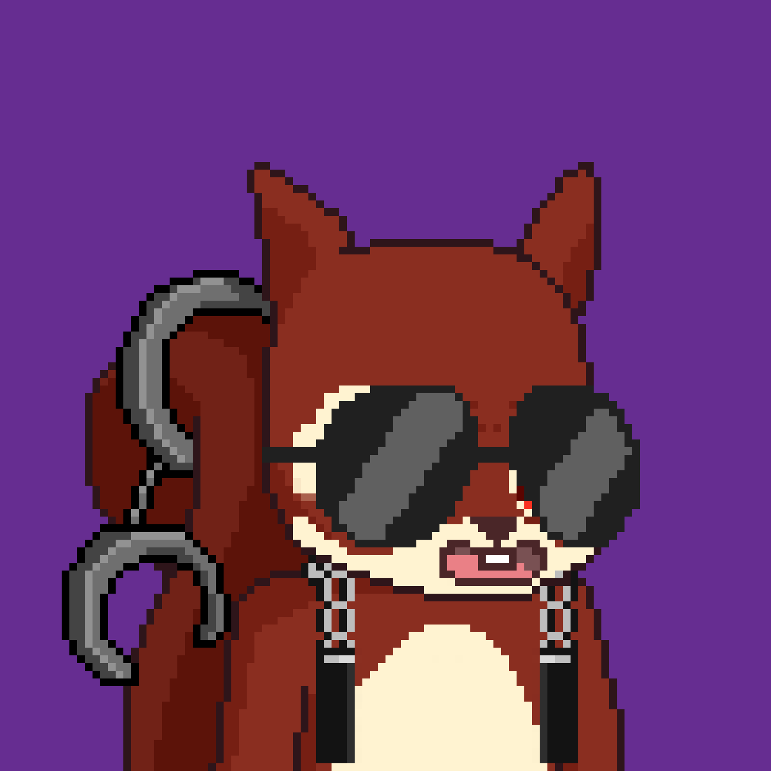 Pixel Squirrels #7498 NFT on Algorand