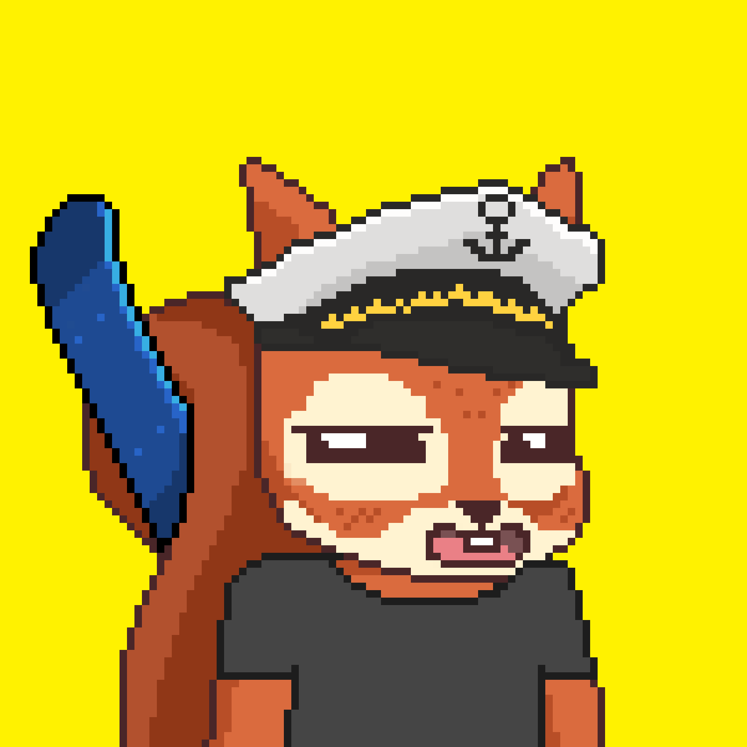 Pixel Squirrels #7500 NFT on Algorand