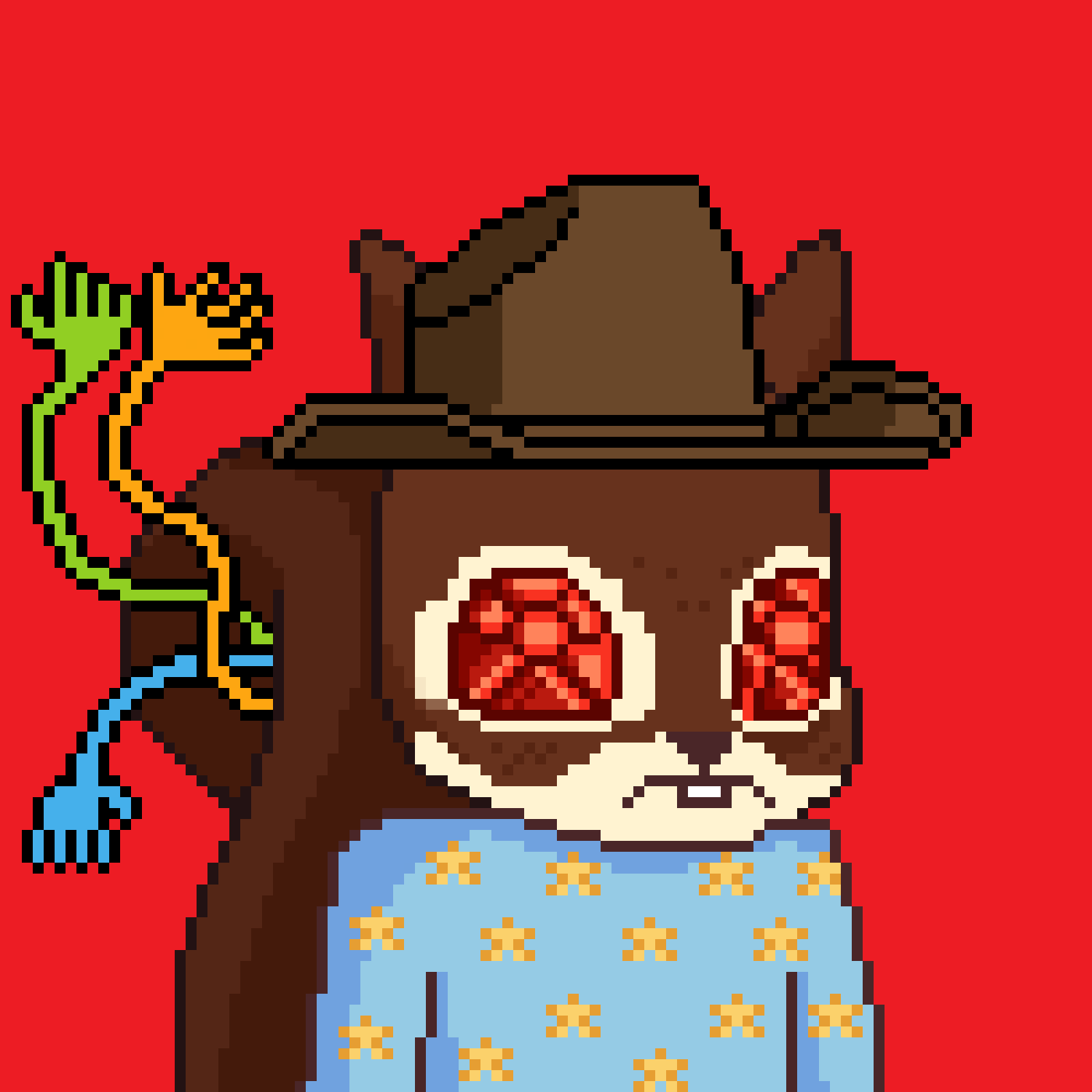 Pixel Squirrels #7501 NFT on Algorand