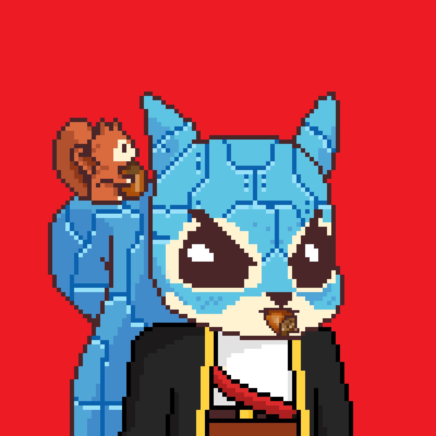 Pixel Squirrels #7513 NFT on Algorand