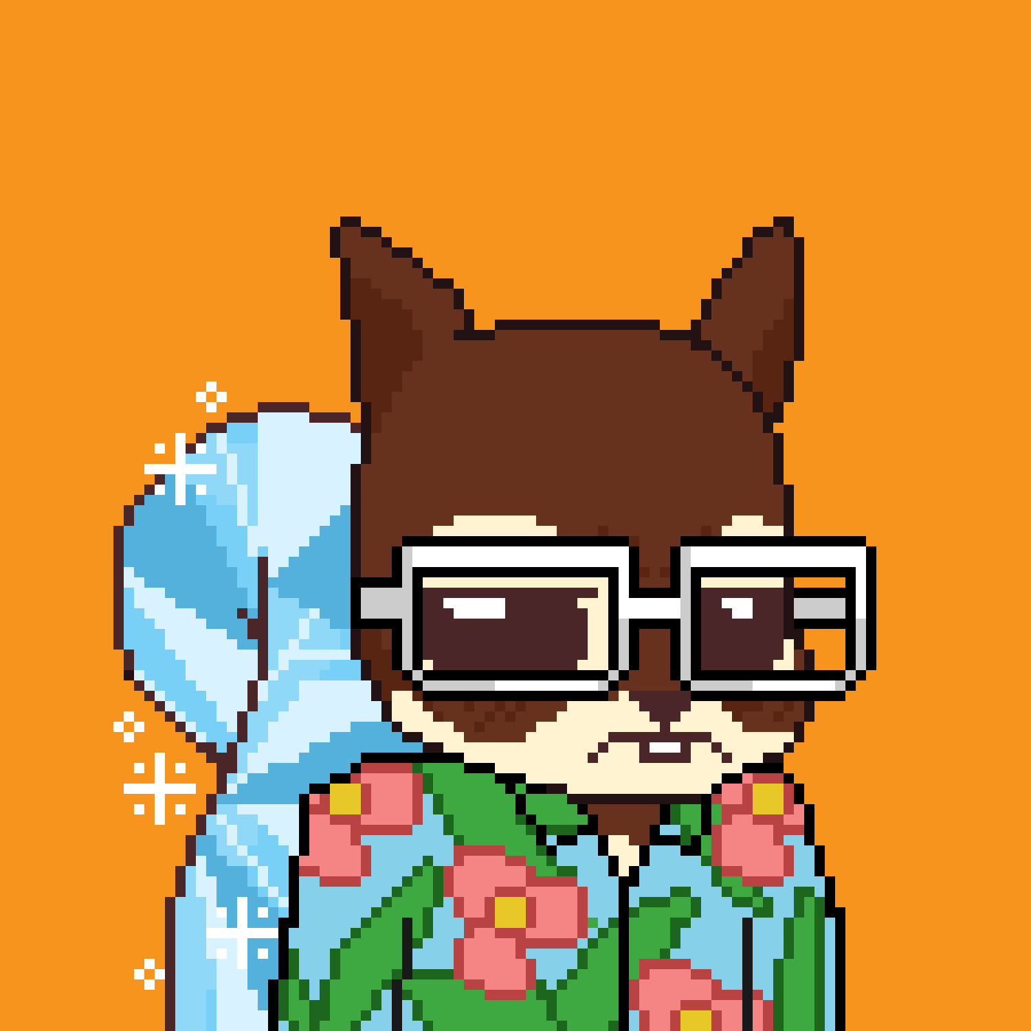 Pixel Squirrels #7516 NFT on Algorand