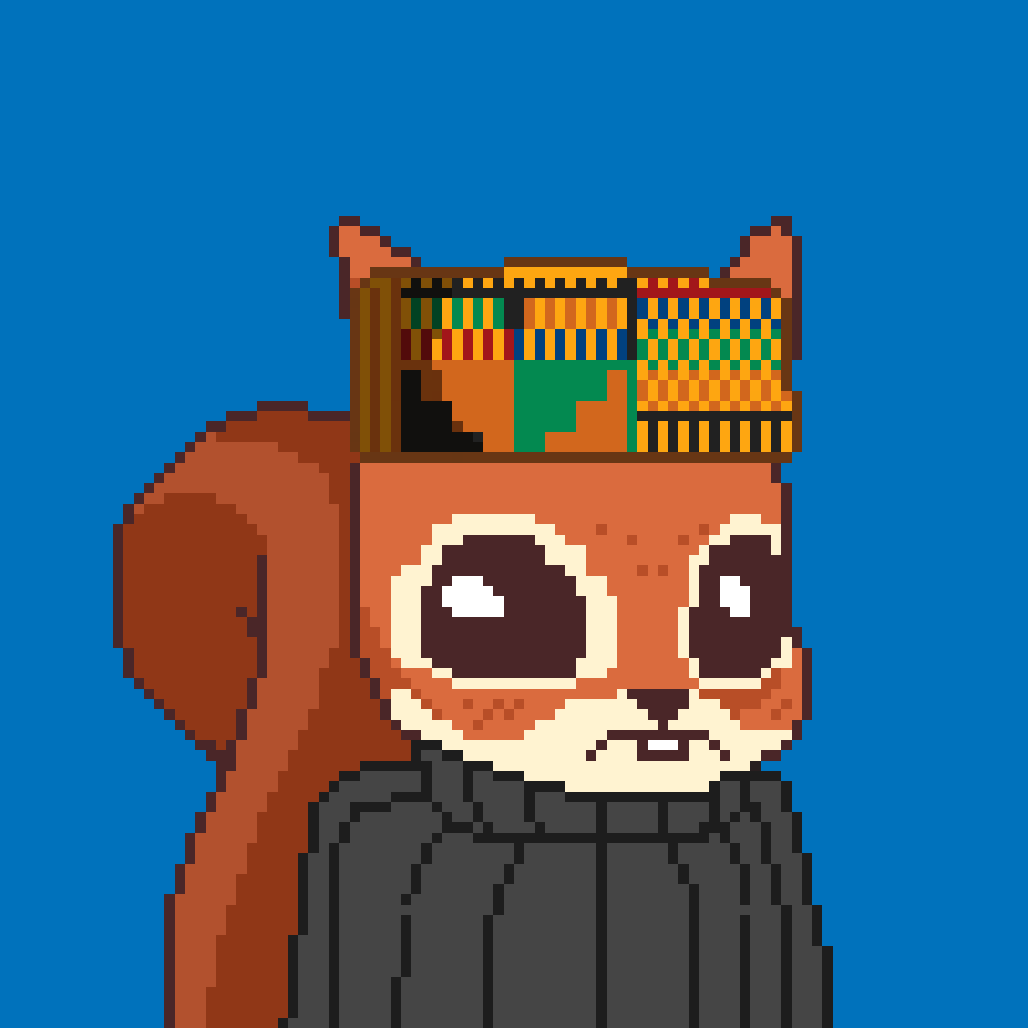 Pixel Squirrels #7523 NFT on Algorand