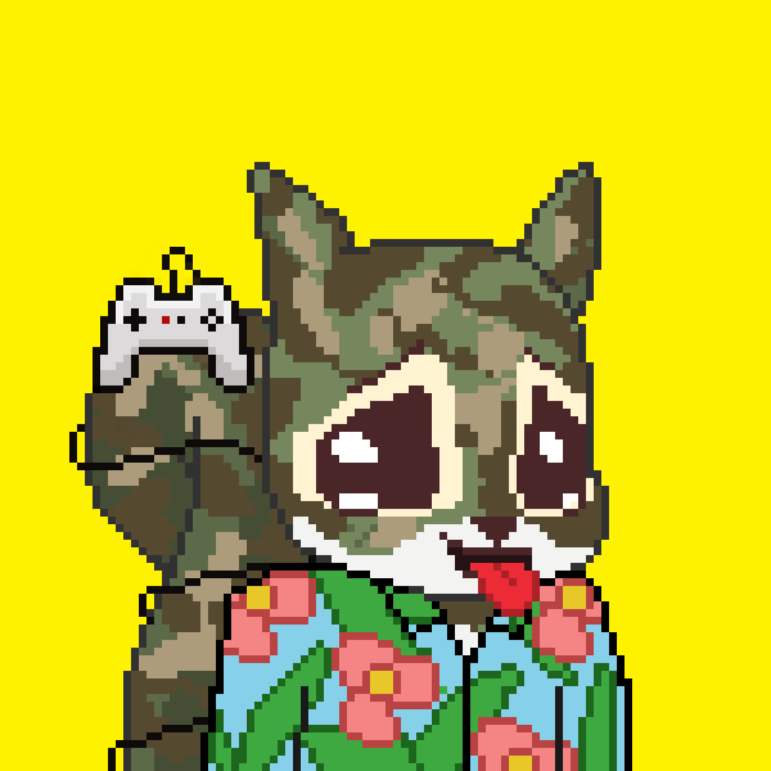 Pixel Squirrels #7524 NFT on Algorand