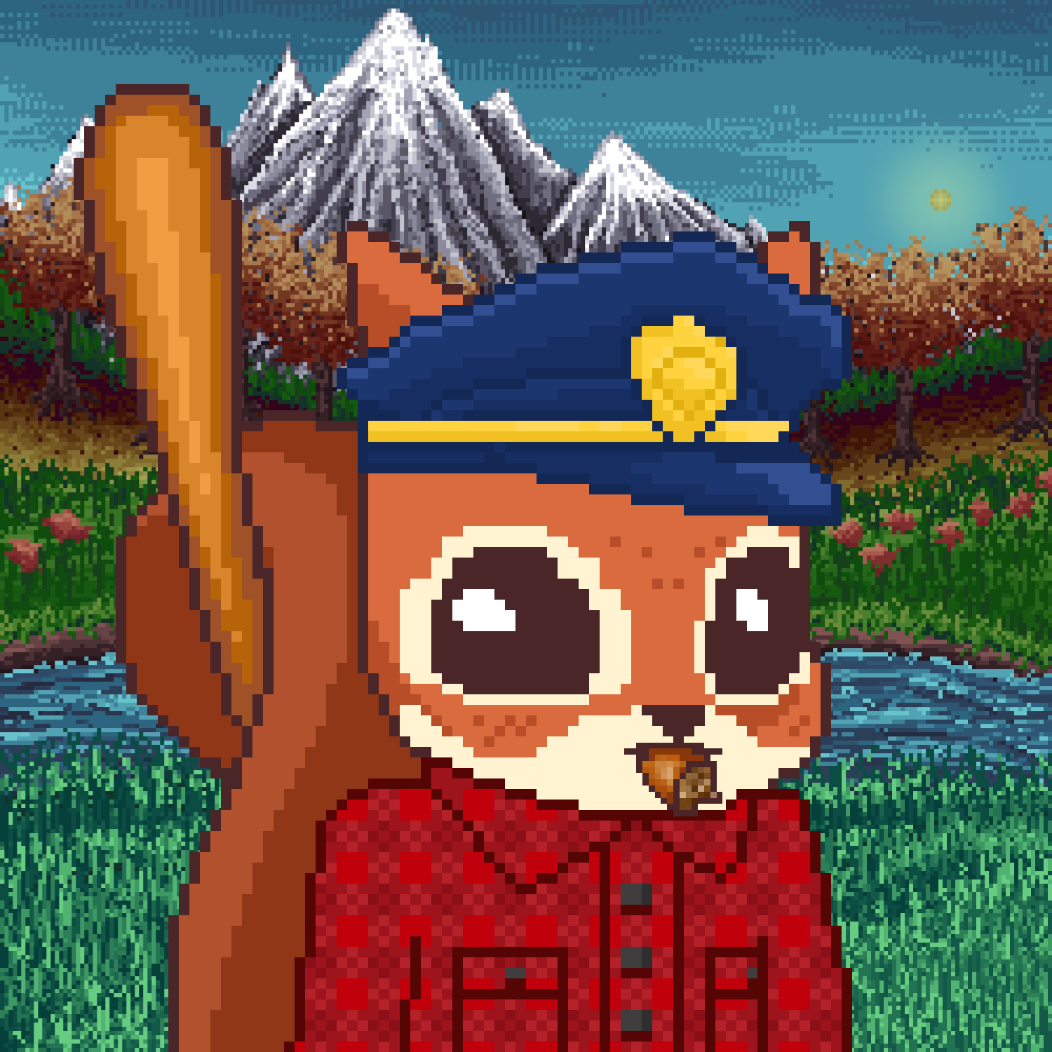 Pixel Squirrels #7532 NFT on Algorand