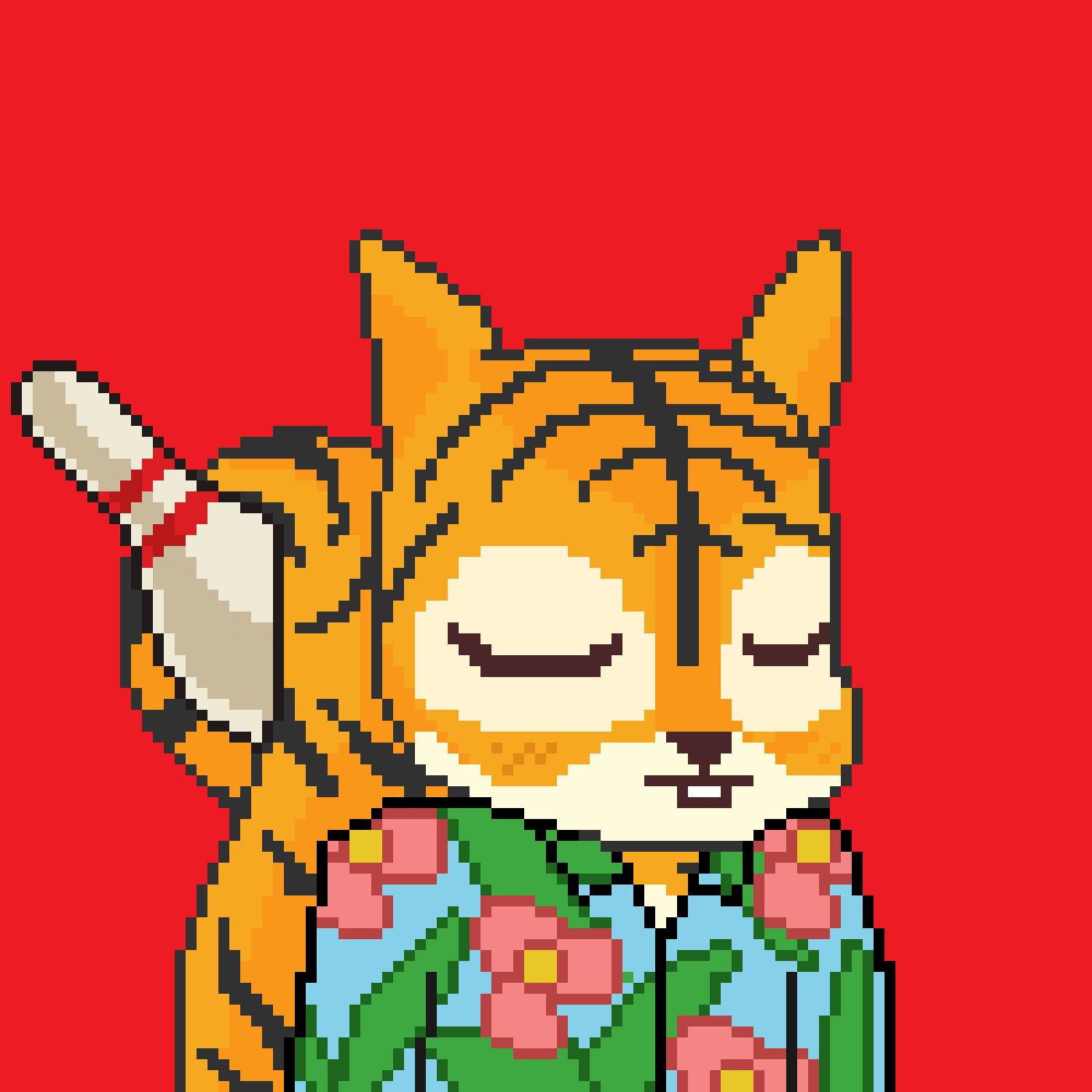 Pixel Squirrels #7545 NFT on Algorand