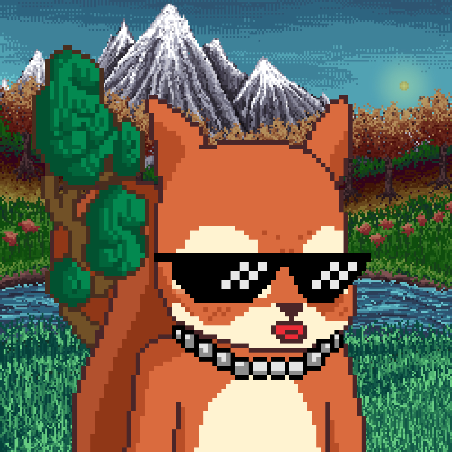 Pixel Squirrels #756 NFT on Algorand